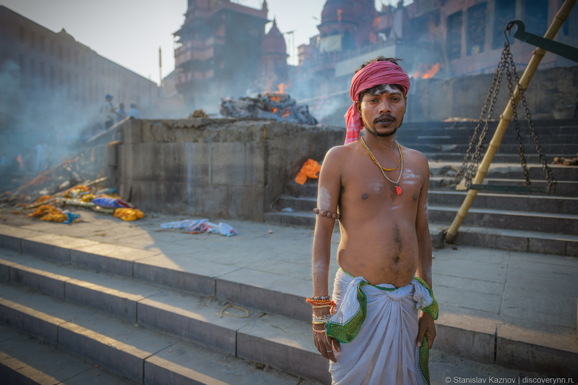 индия, стрит, india, varanasi, варанаси, портрет, сатху, мужчина, Kaznov Stanislav