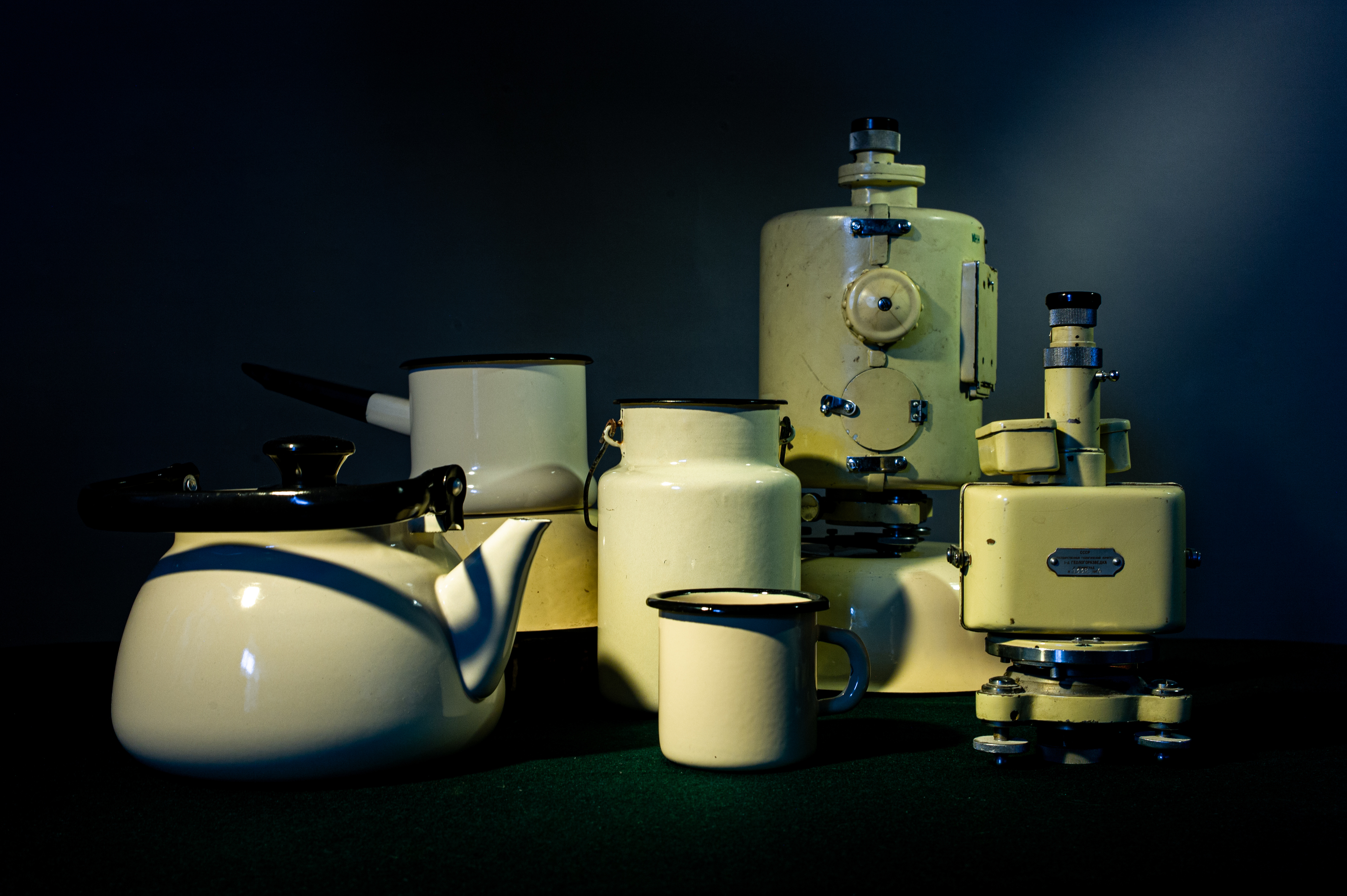 магнитометр, чайник, слоновая кость, Дронов Михаил