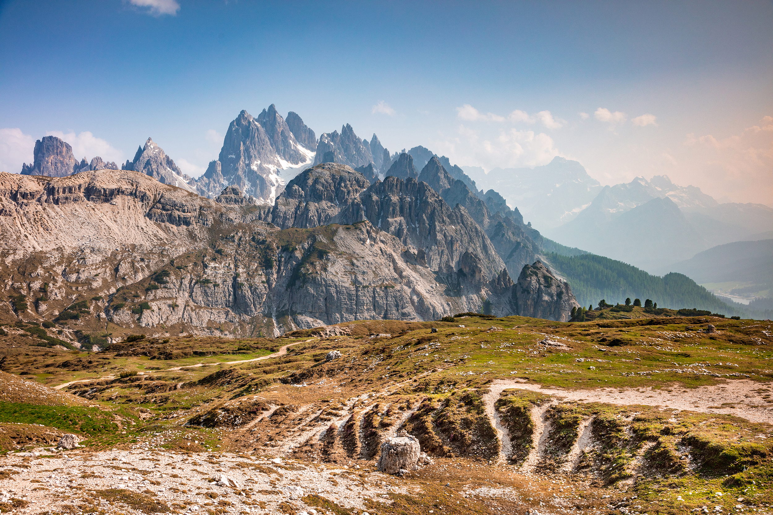 alps, mountains, autumn, sunrise, landscape, italy, dolomites,  Gregor