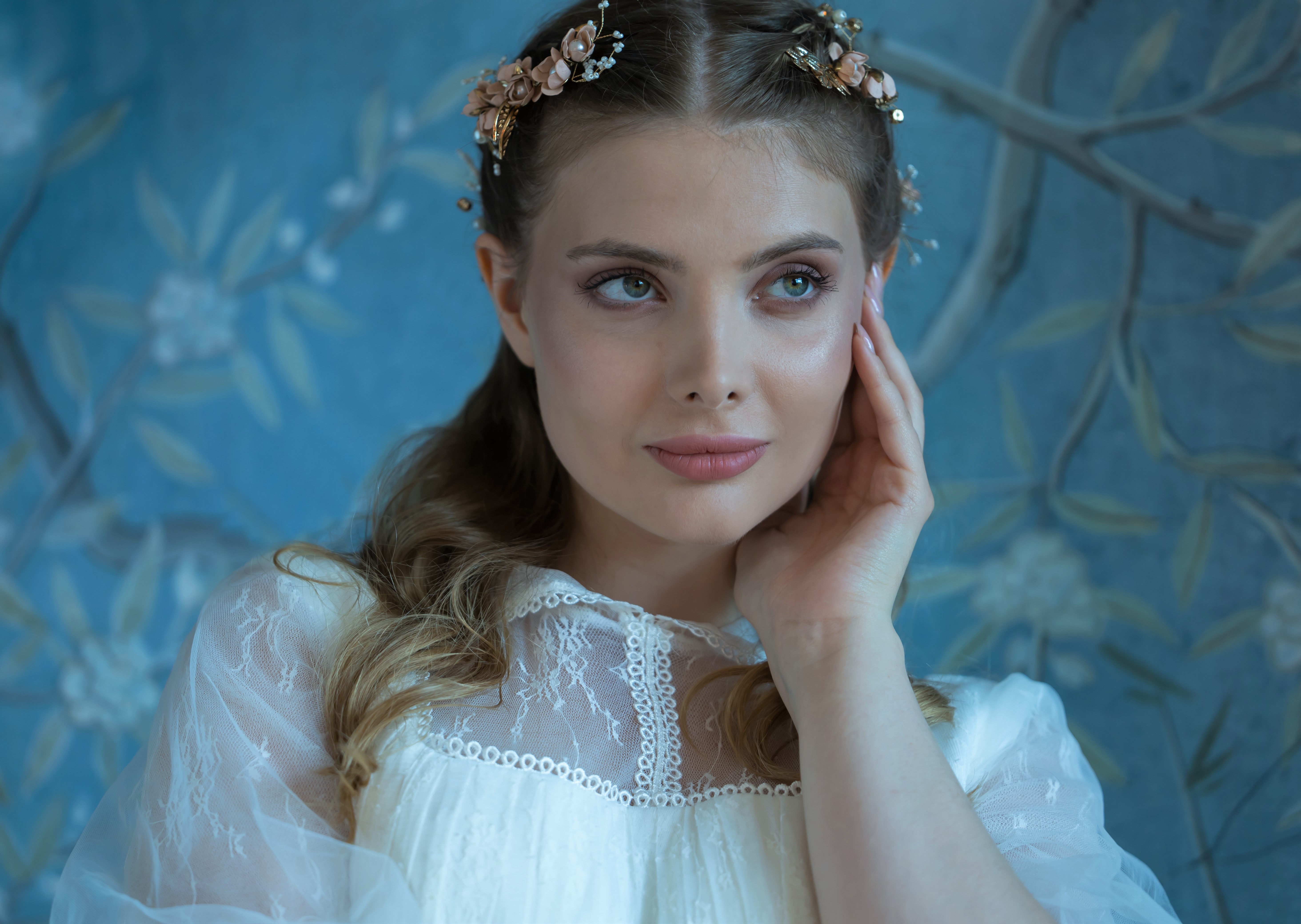 Девушка, портрет, свадебное платье, невеста, Герцен Наталья