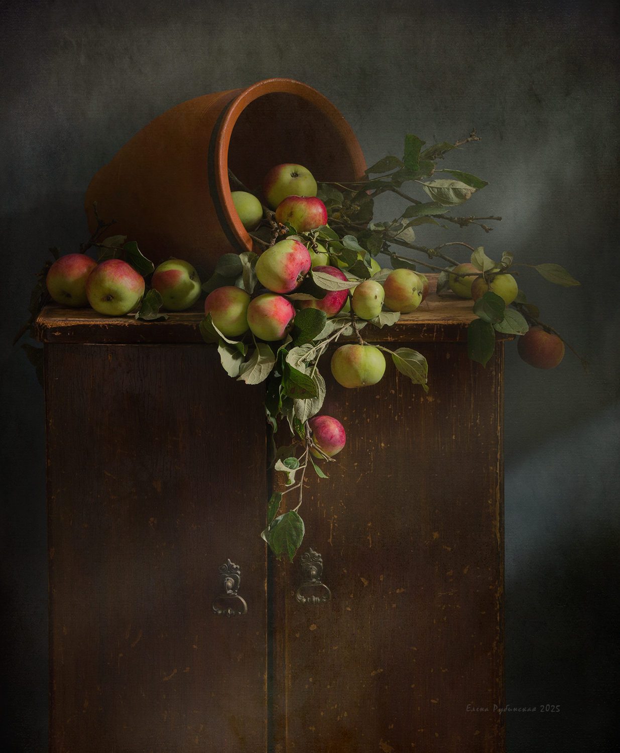яблоки, кострома,натюрморт, Елена Рубинская