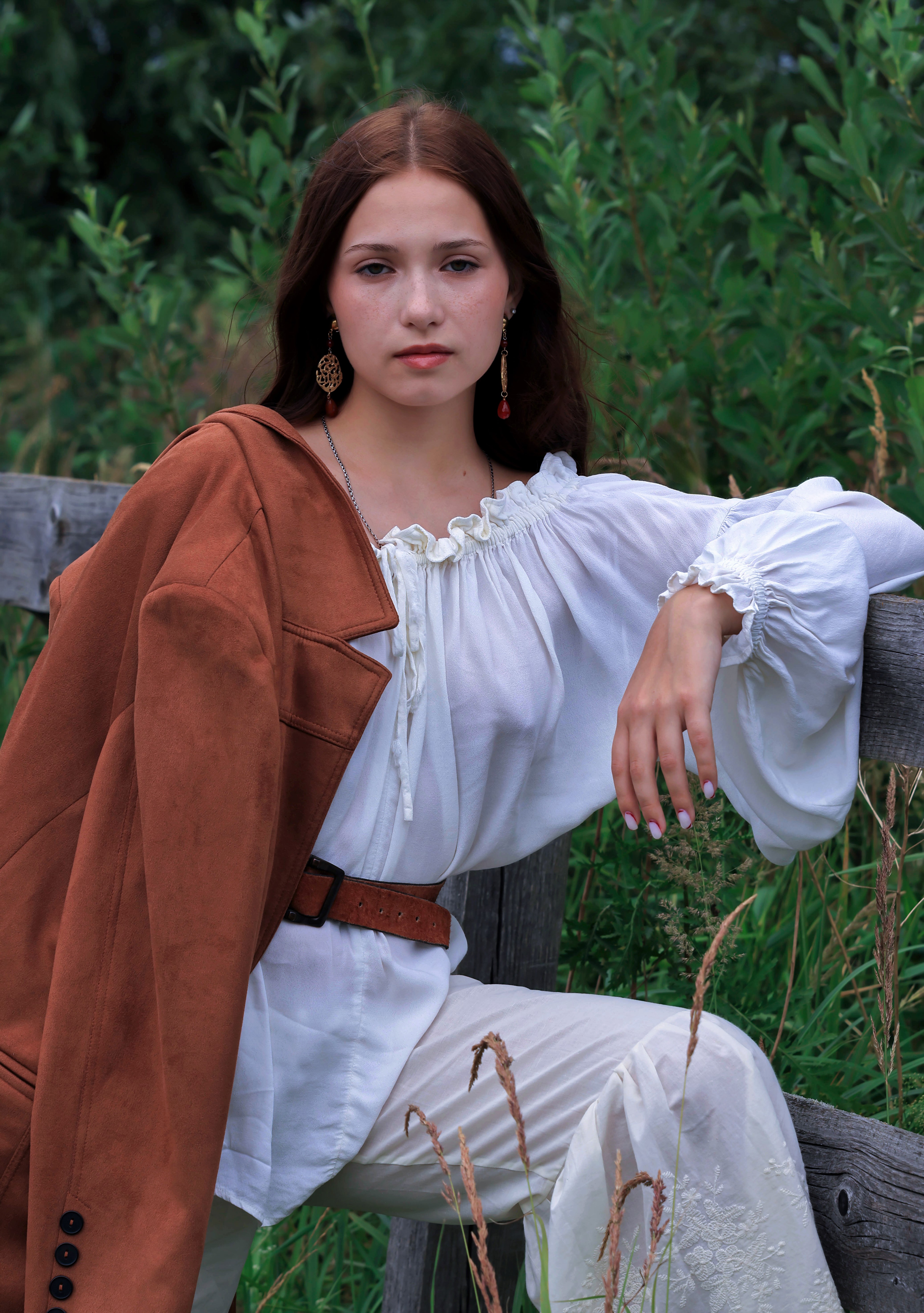 девушка, молодость, лето, день, солнце, зелень, Герцен Наталья