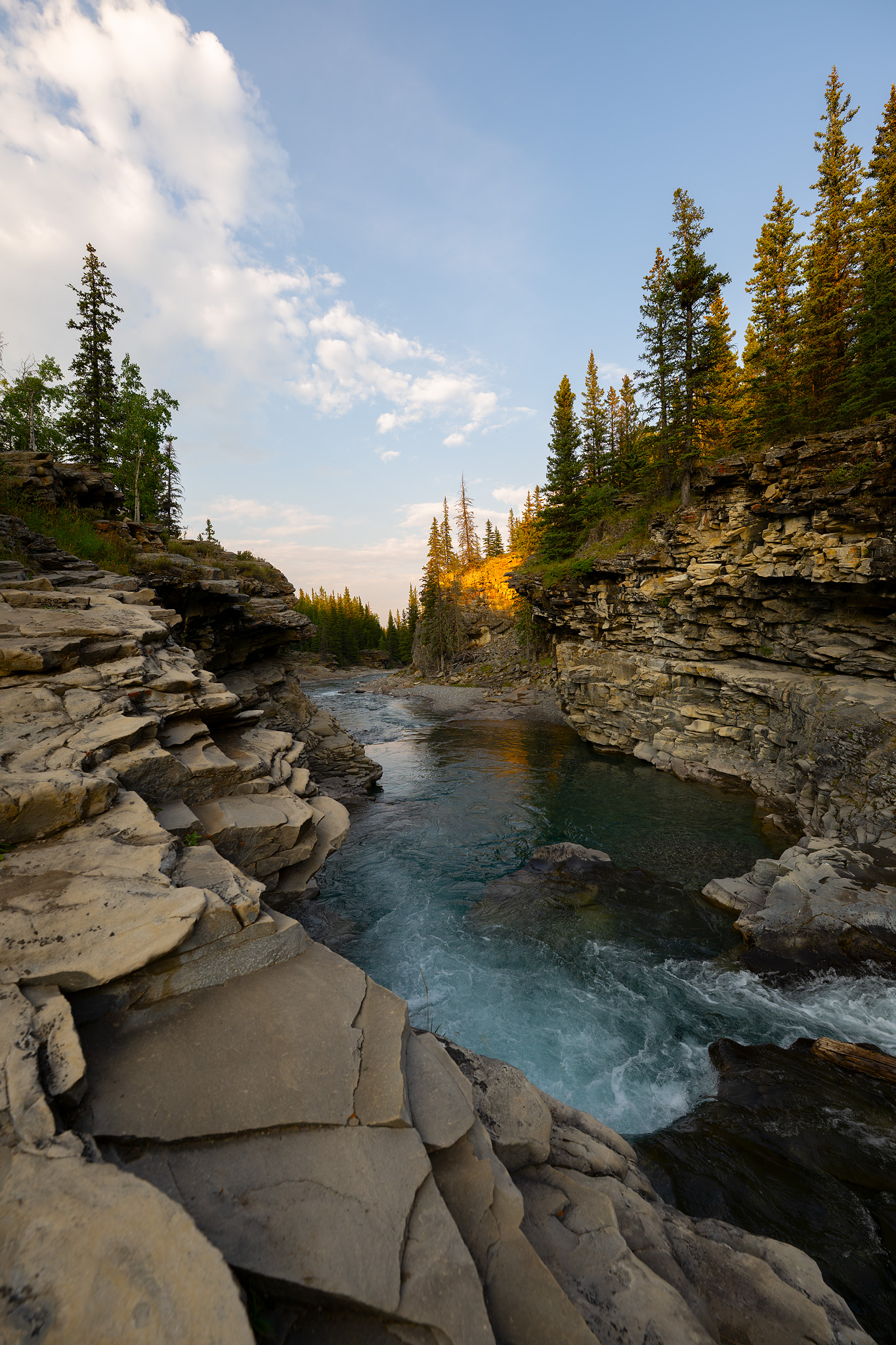 Alberta, Canada, Kananaskis country, sheep river, rocks, water, Gubski Alexander