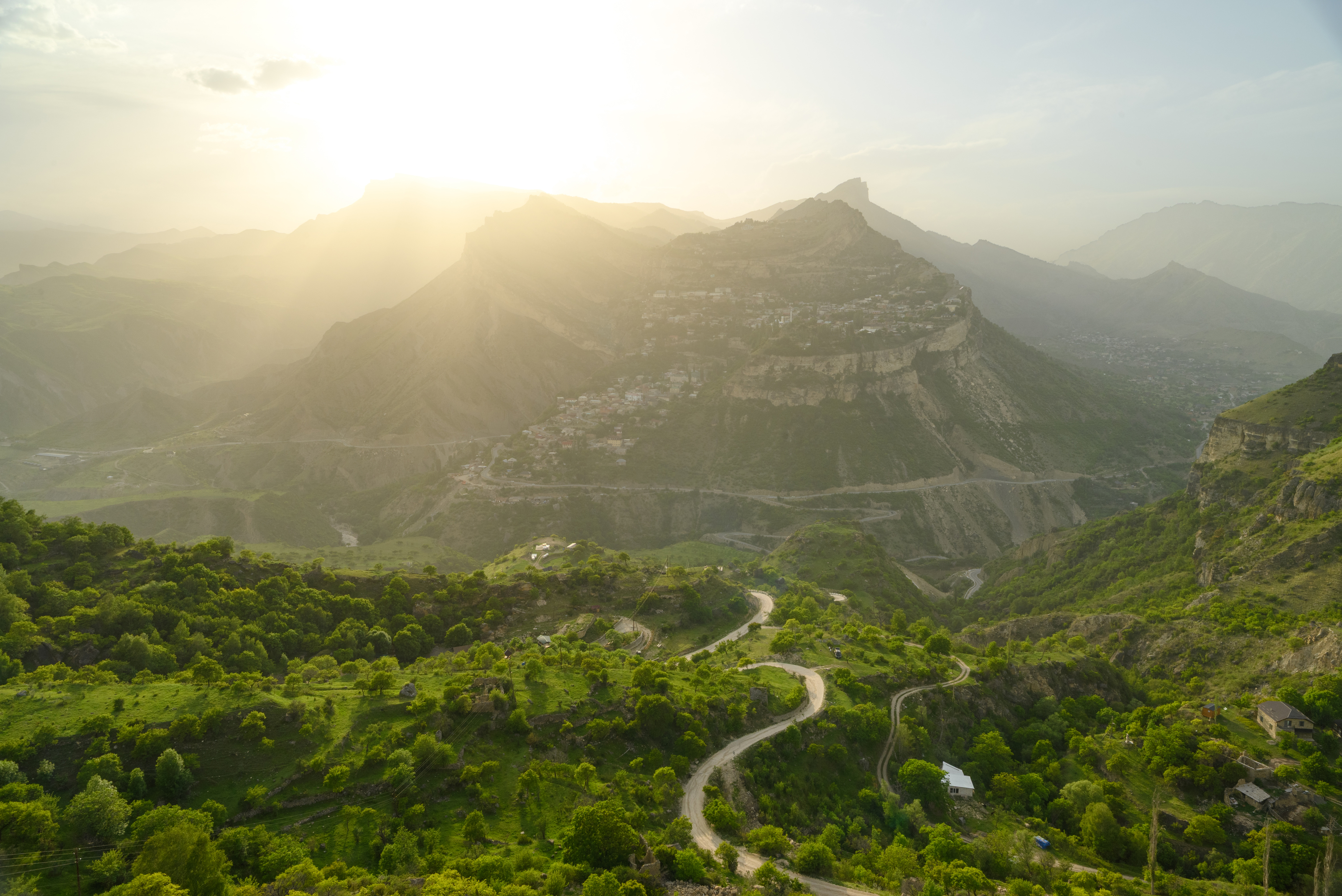 закат, Дагестан, Гуниб, Пустынников Михаил