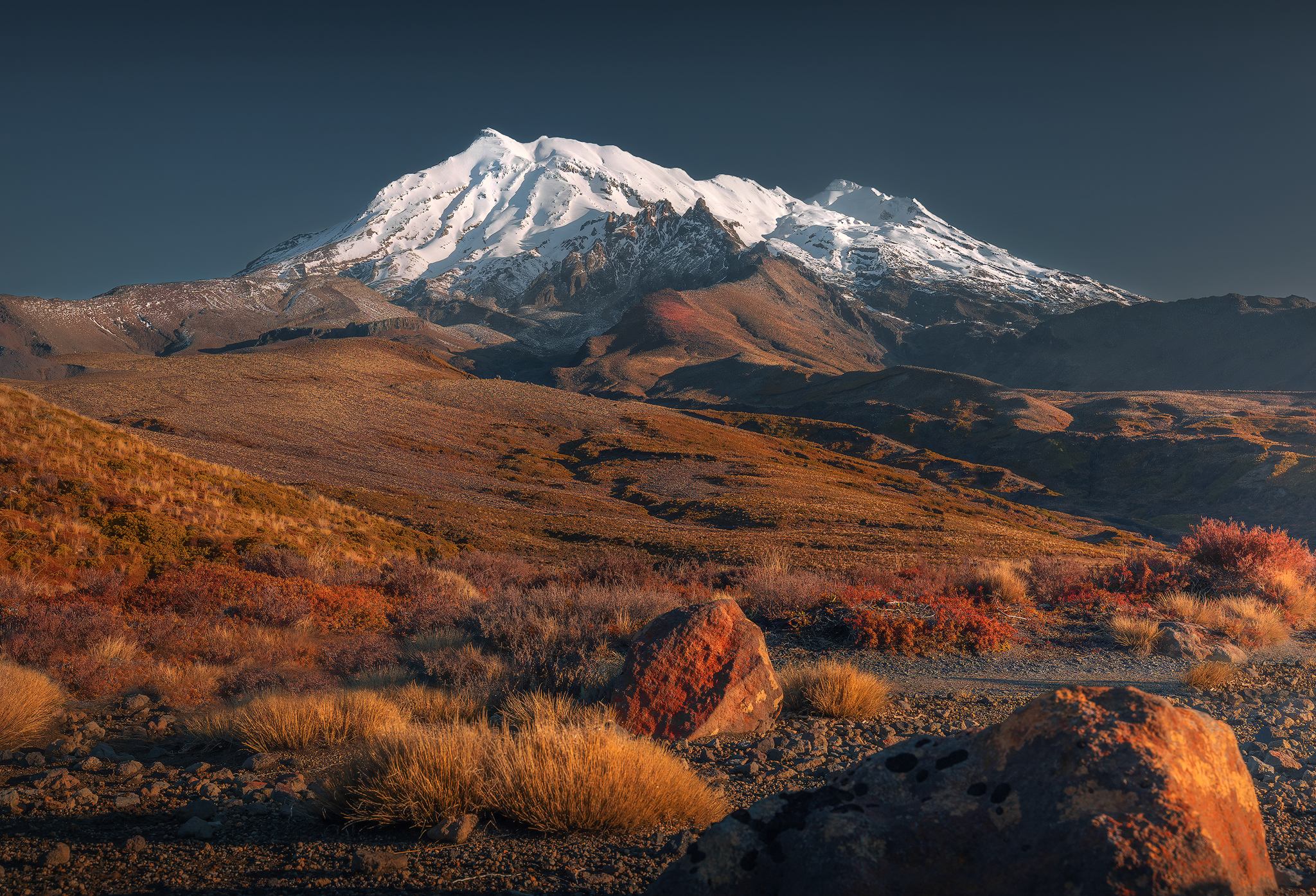Landscapes, photography, outdoors, travel, new zealand, tongariro, national park, vulcano, mountains, snow, Lukas Trixl
