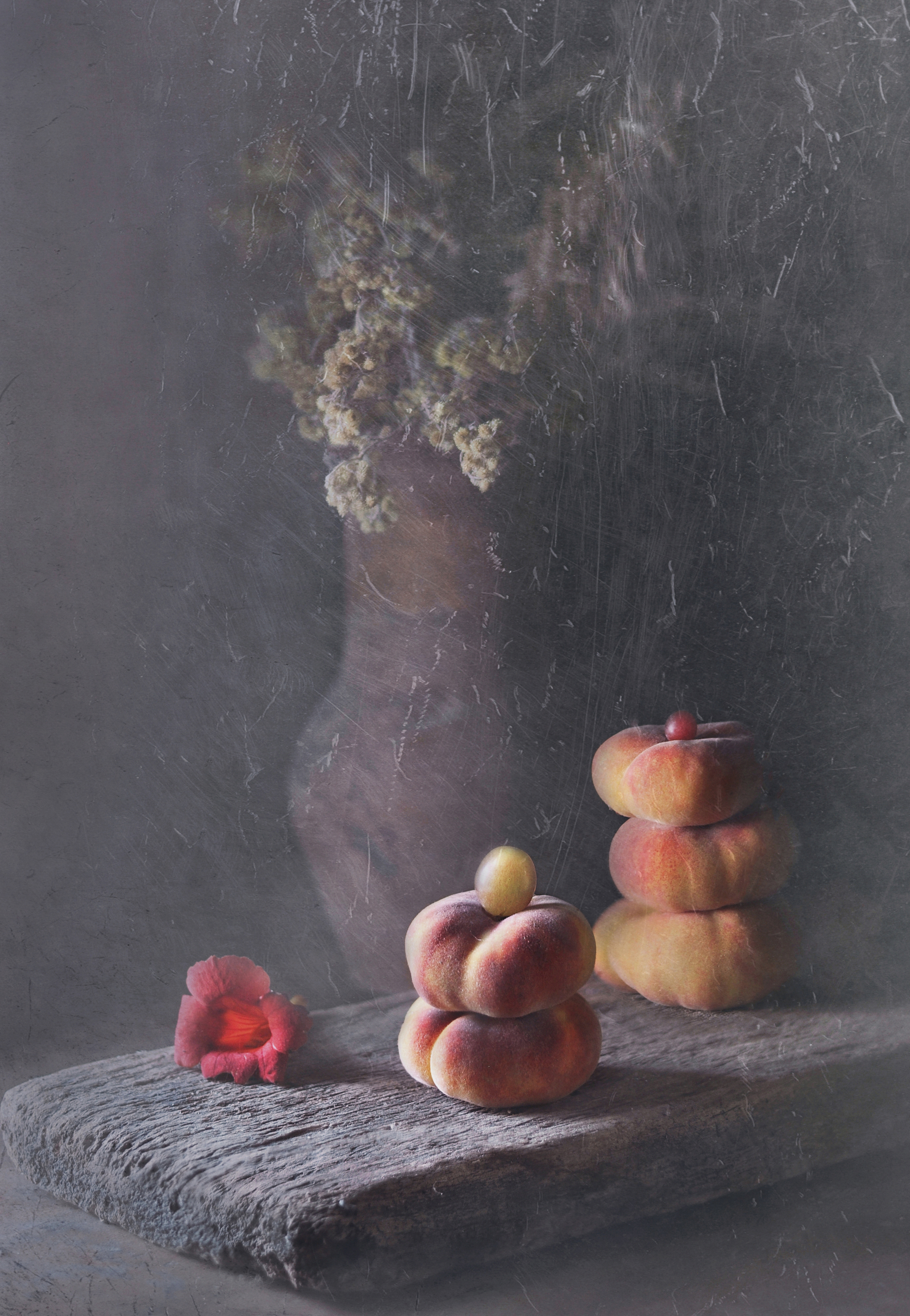 натюрморт, персики, плоды, лето, still life, Буглак Инна