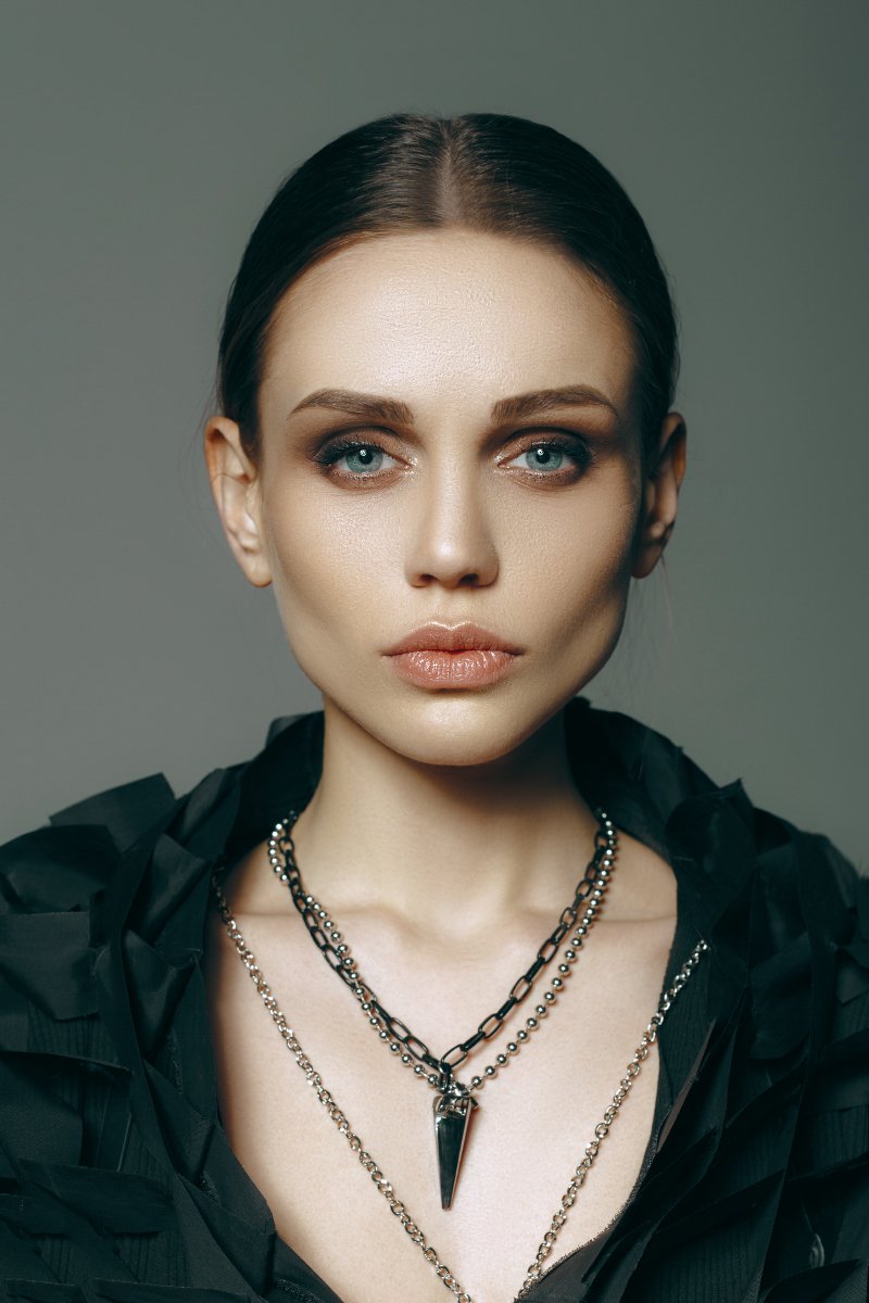 girl, portrait, beautiful, lips, eyes, fashion, Виктор Корнеев