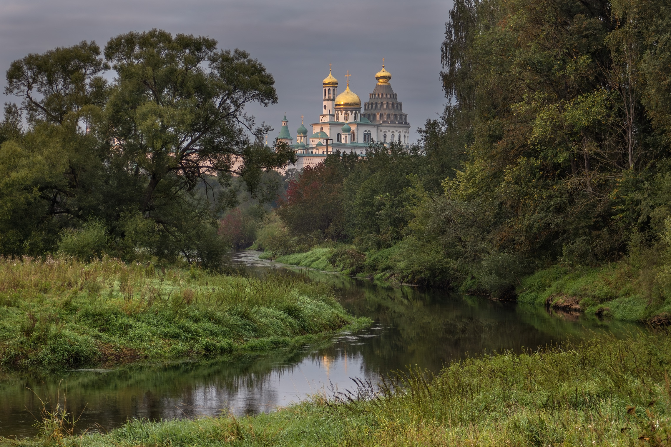 новый иерусалим, река истра, осень, утро, Медведев Александр