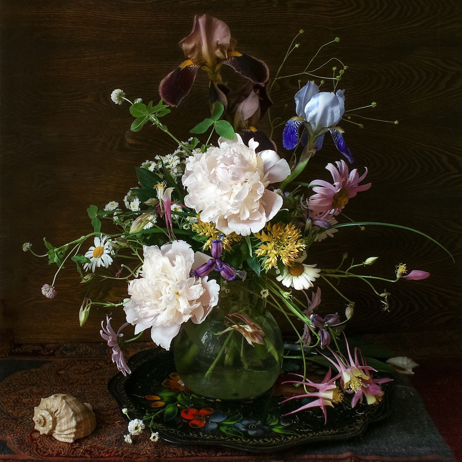 натюрморт, цветы, Елена Колеснева