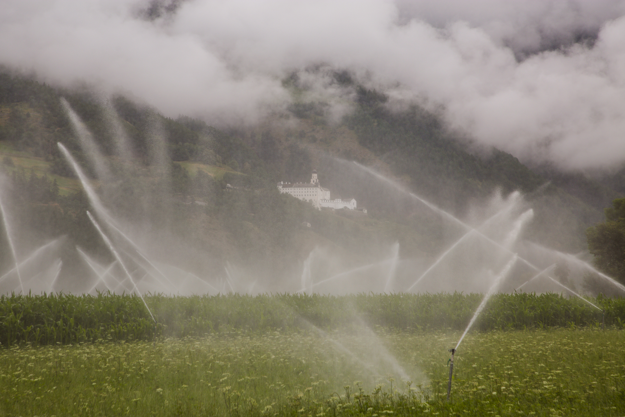 горы пейзаж облака утро осень, Мурзинов Виктор
