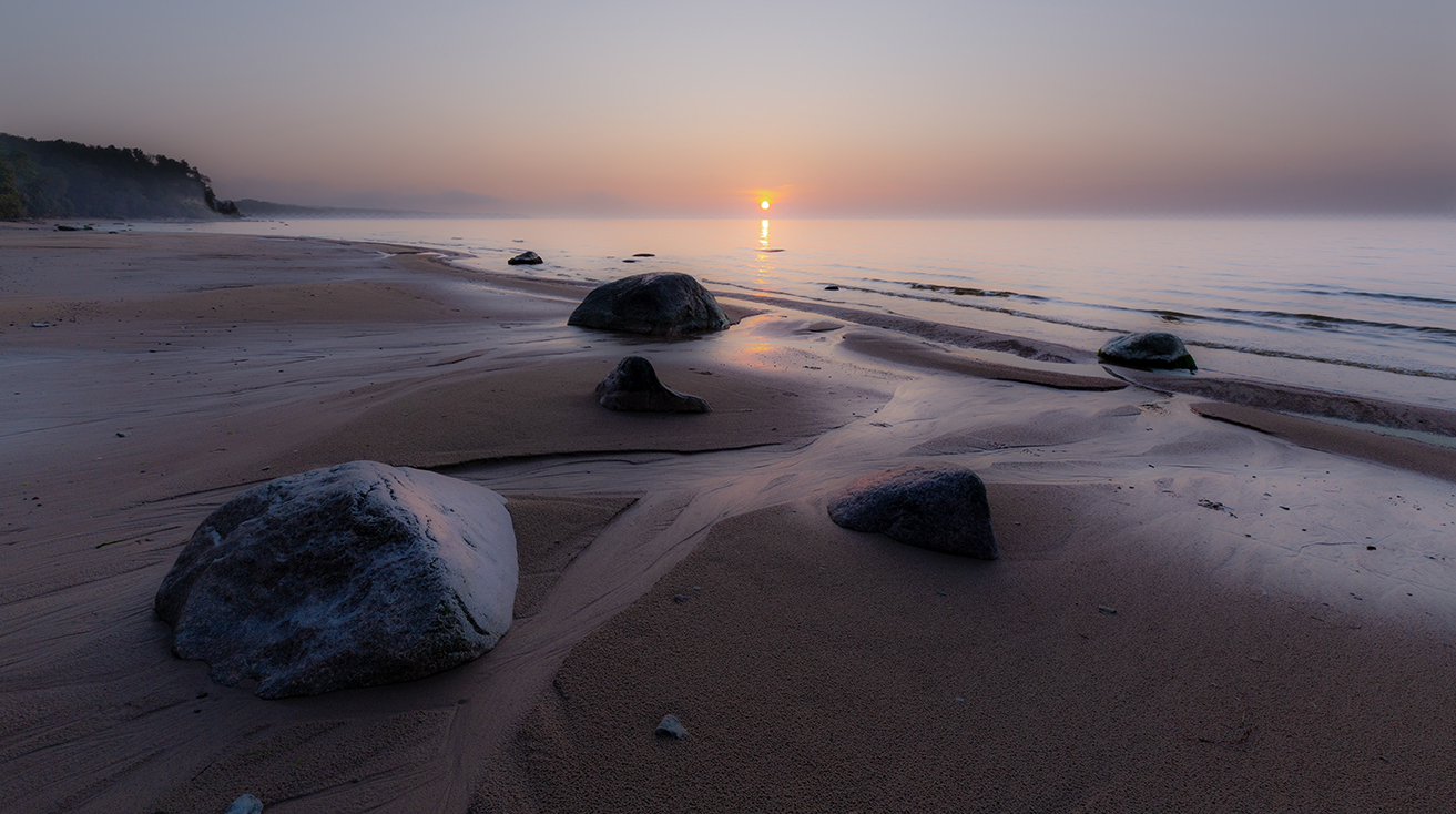 нарвский залив балтика сентябрь вечер море, Четвертной Сергей