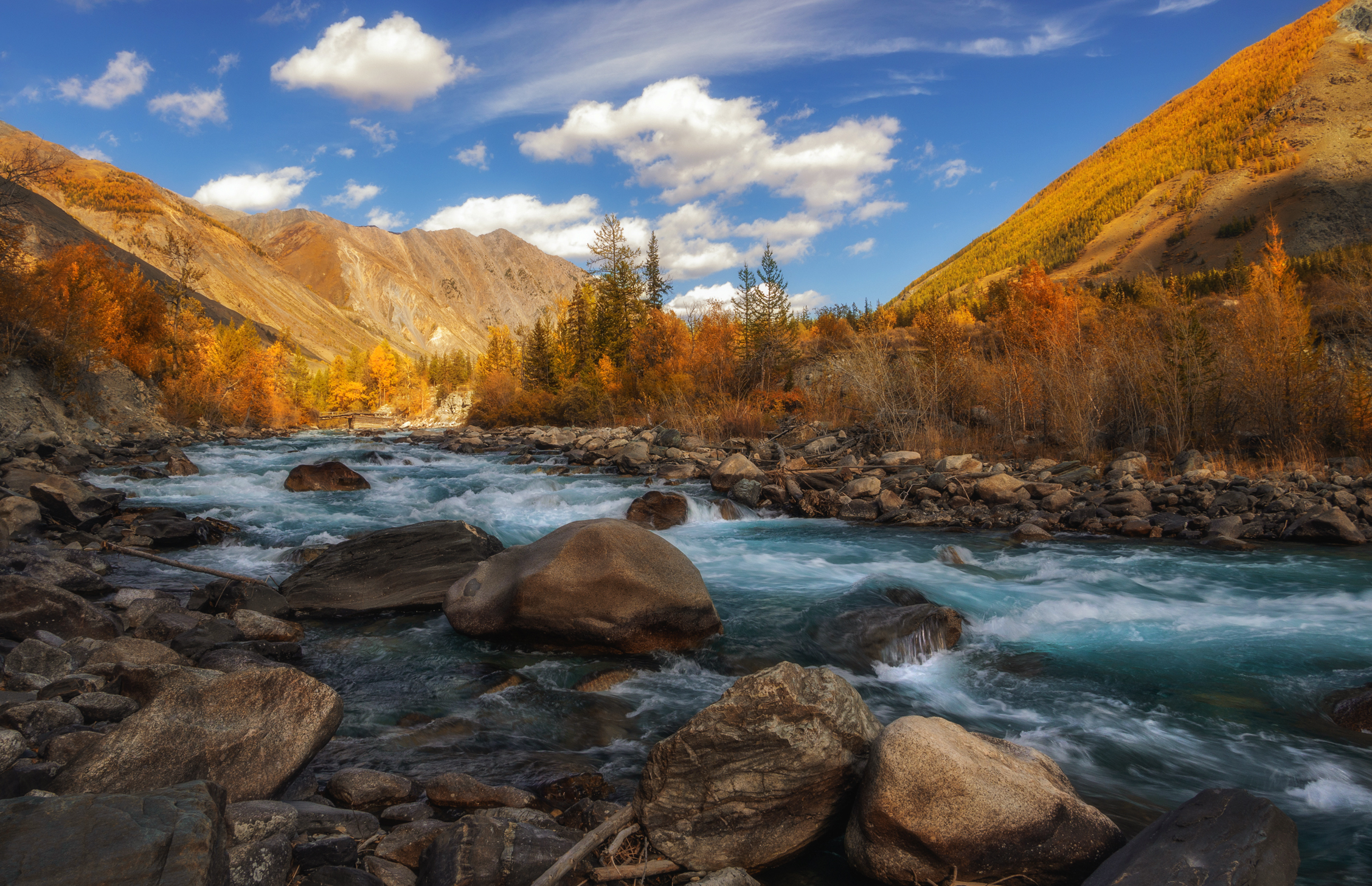 горный алтай, осень, река карагем, Lora Pavlova