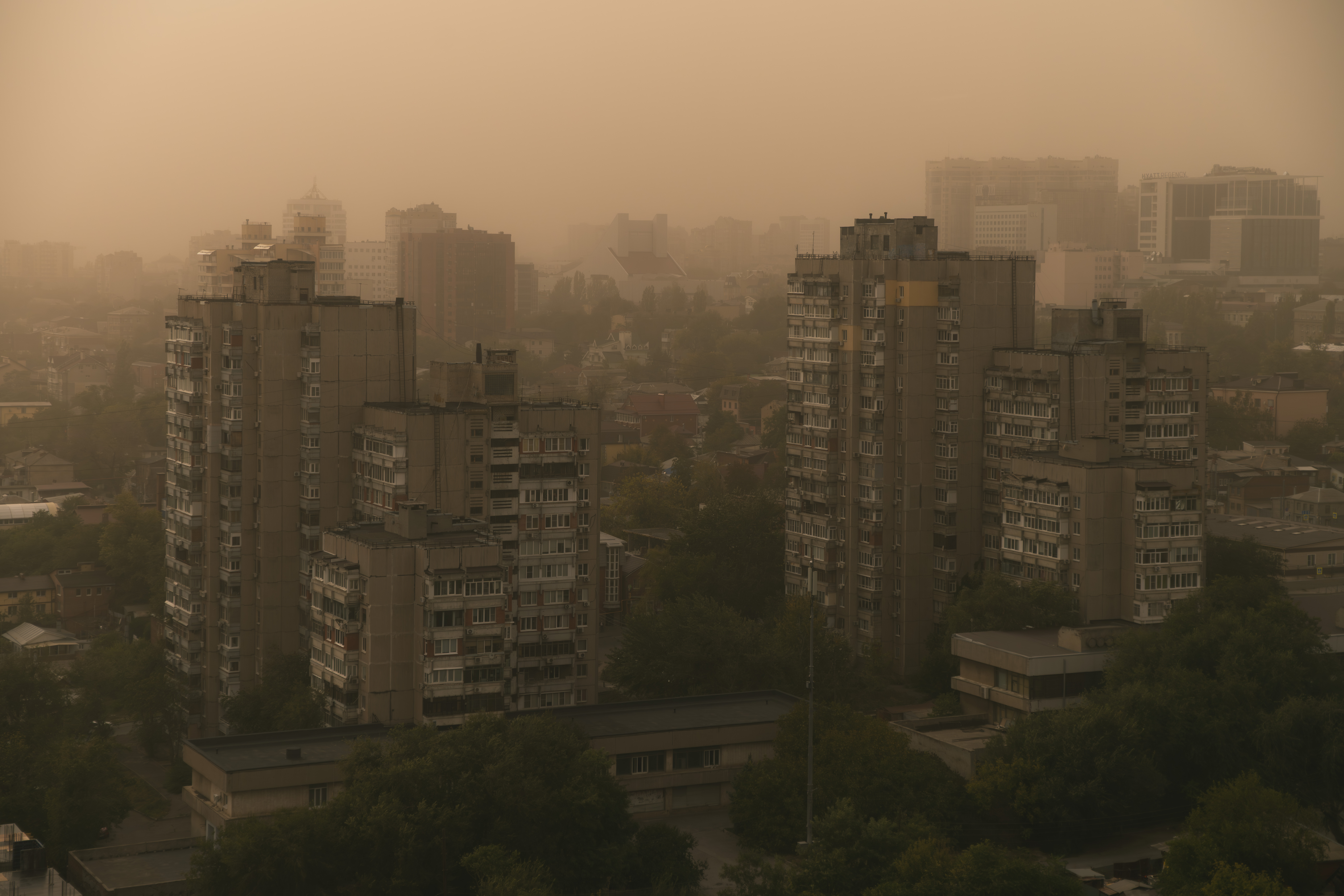 storm, dust, ashes, rostov, architecture, desert, weather,, Бугримов Егор