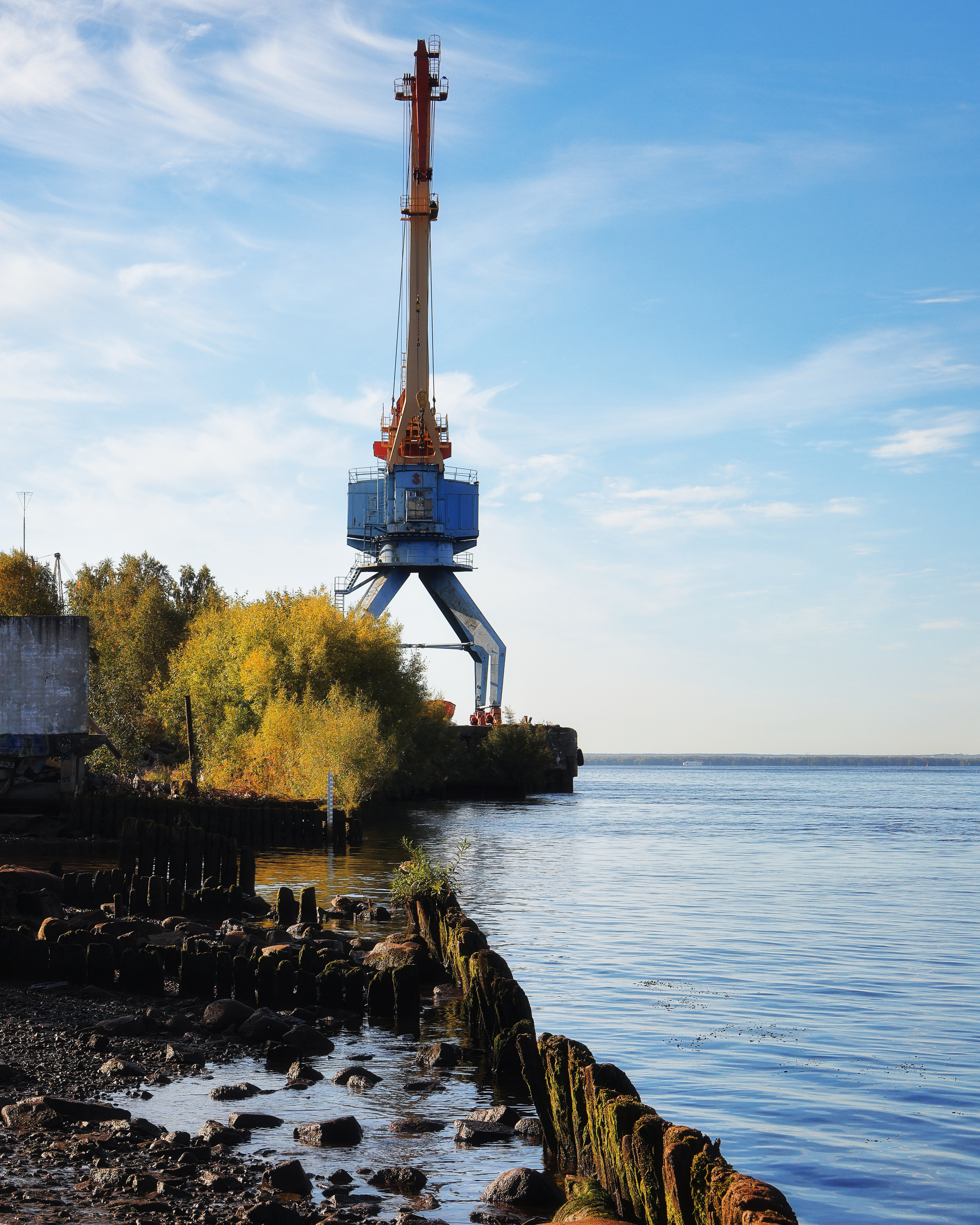 архангельск, осень, пейзаж, соломбала, река, Александр Титов