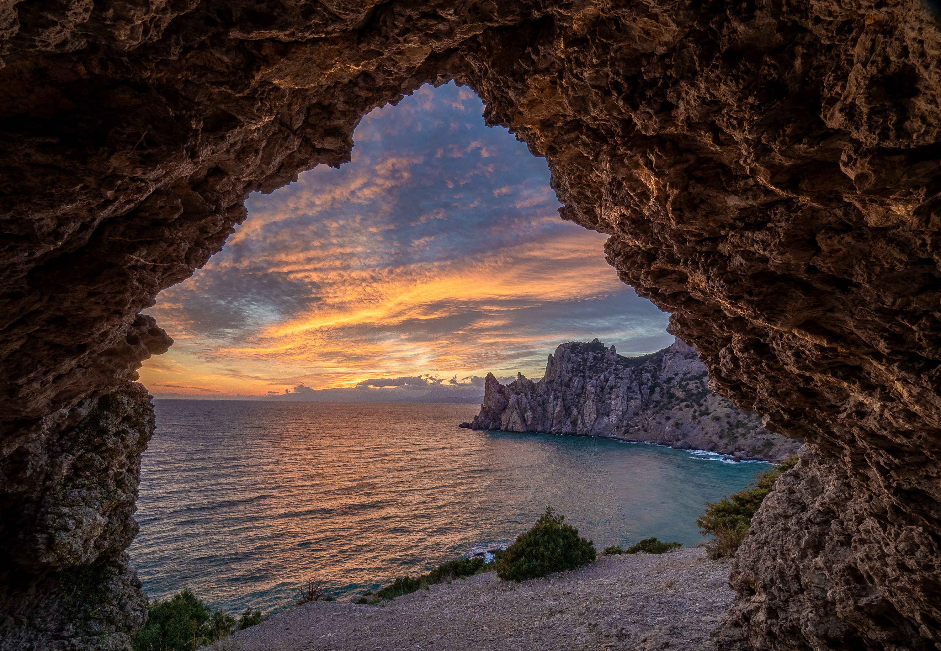 крым; новый свет; закат, Владимир Карпухин