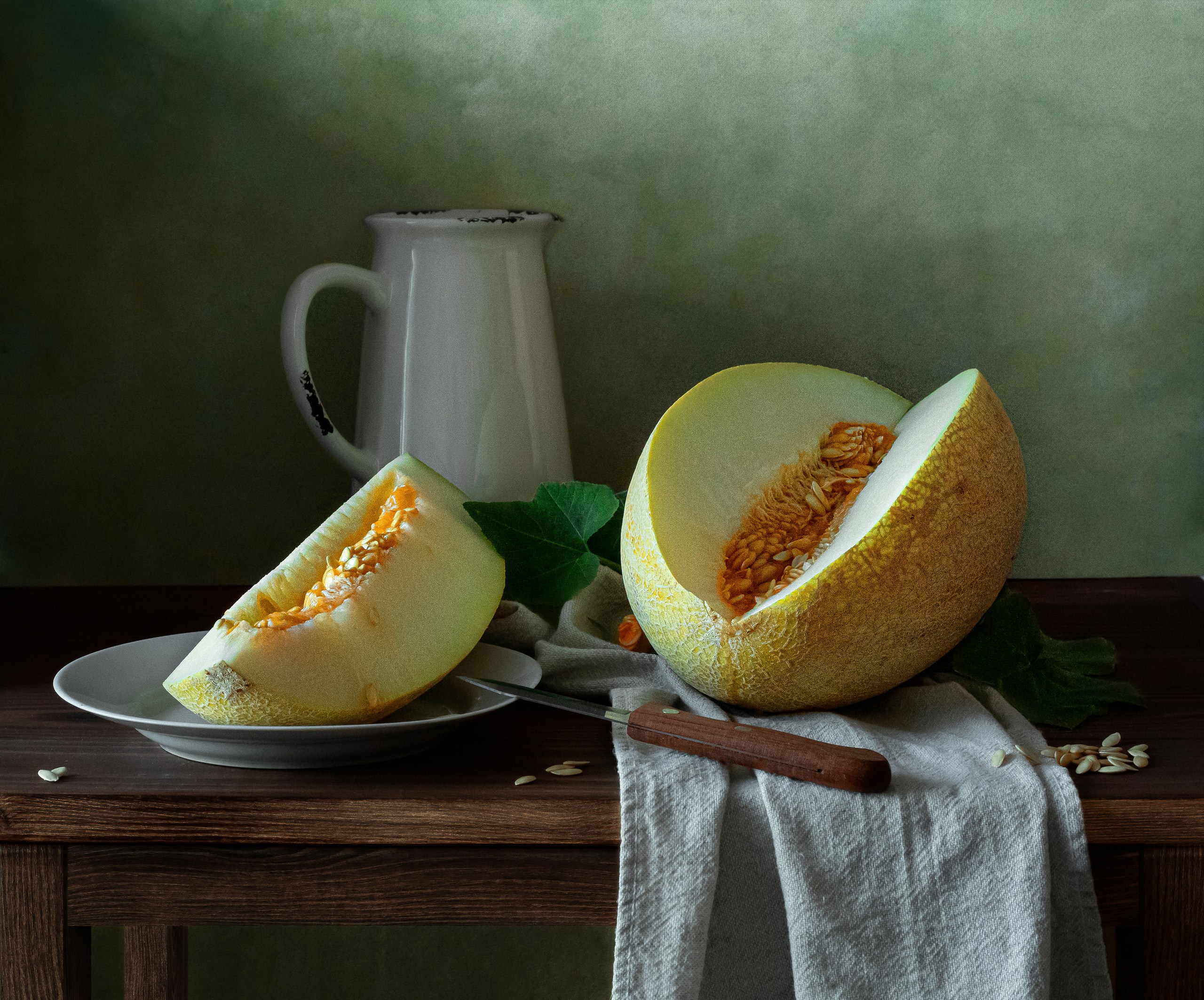 дыня натюрморт, Ирина Зиннурова