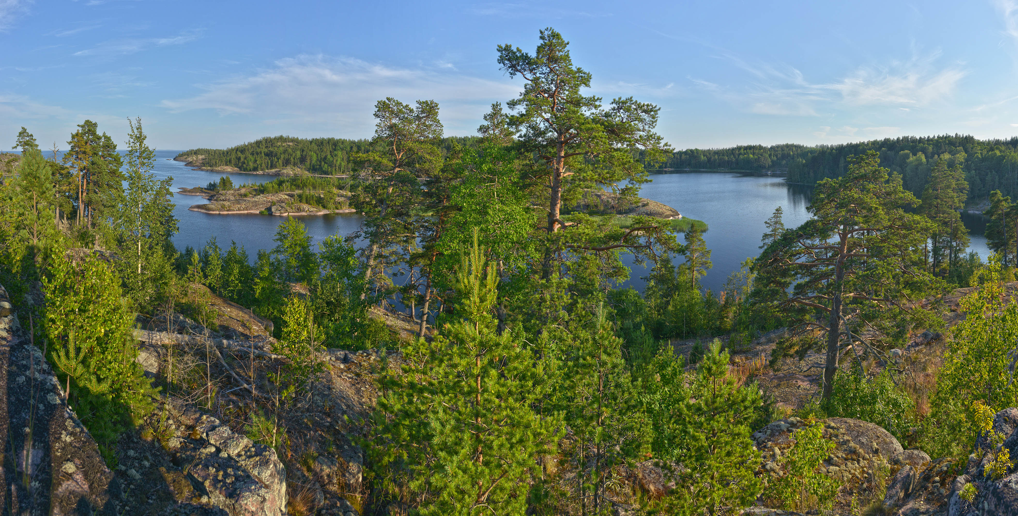 карелия, ладога, путсаари, вечер, Сергей Седов