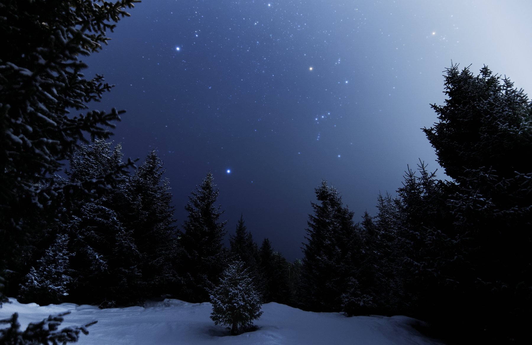 ночь, звезды, ночной пейзаж, каракол, киргизия, Александр Юсупов