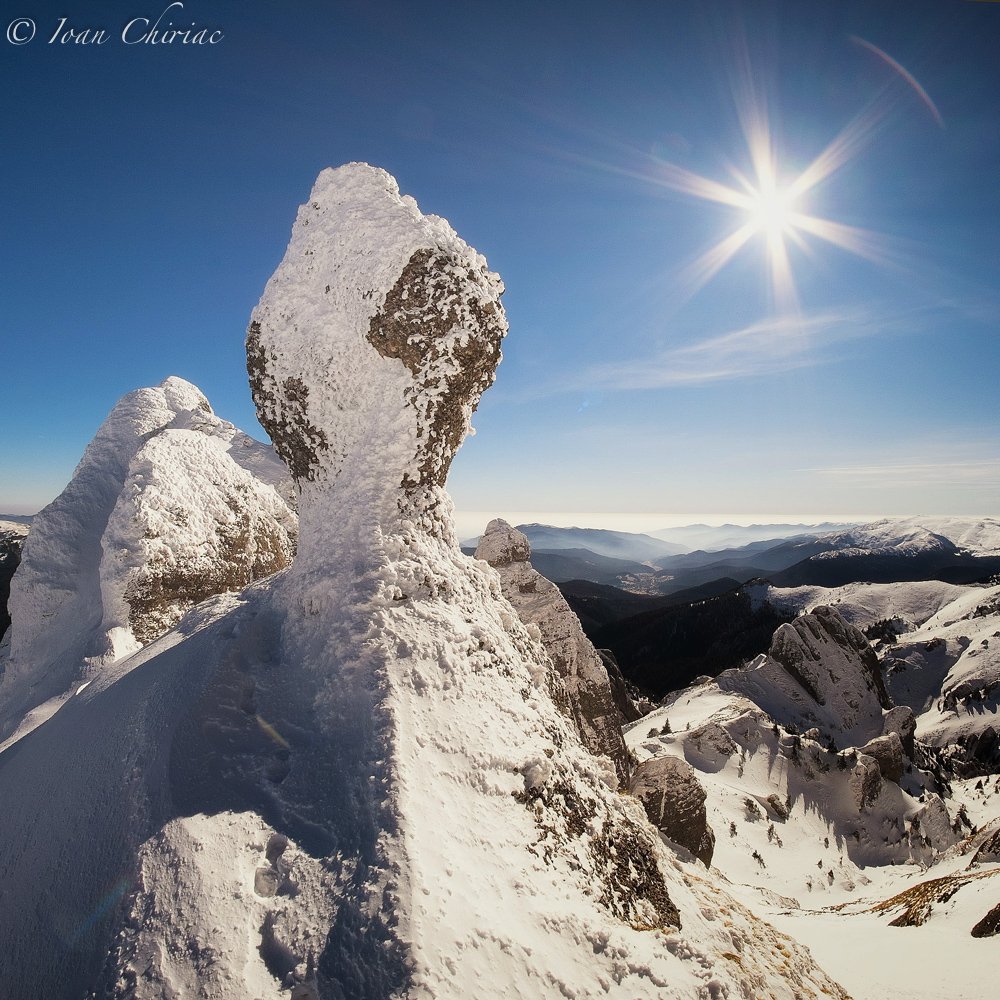 ciucas, cliff, mountain, romania, snow, transilvania, Ioan Chiriac
