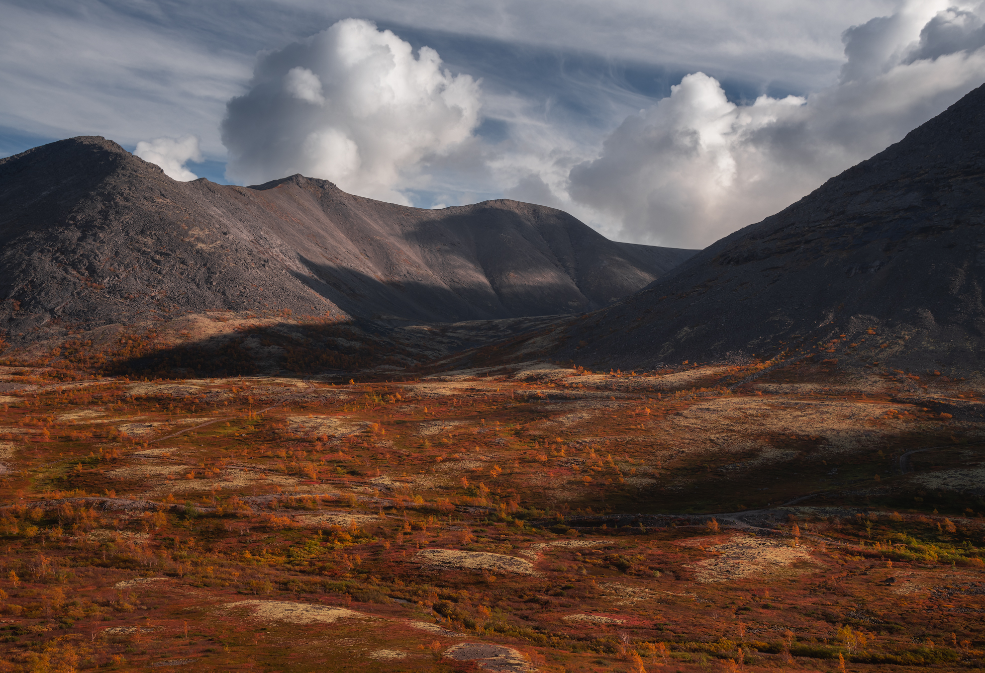 Хибины,кольский,север,осень,облака,горы,свет,пейзаж,утро, Истомин Виталий