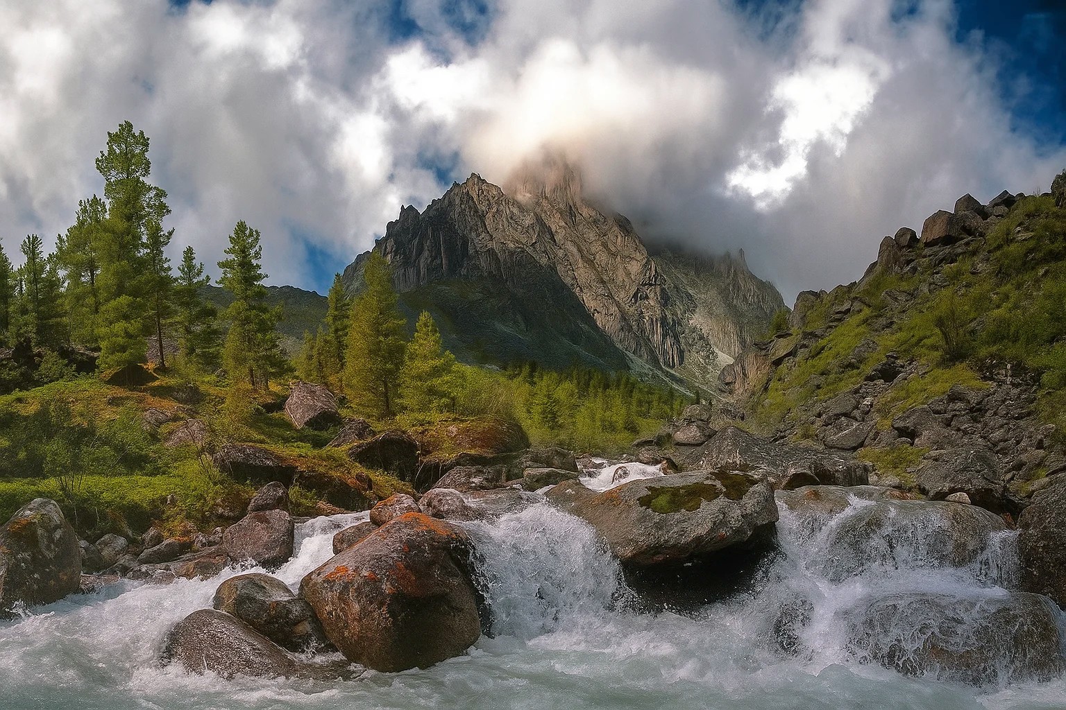 барун-хандагай, саяны, тункинские гольцы, Ленденёв Владимир