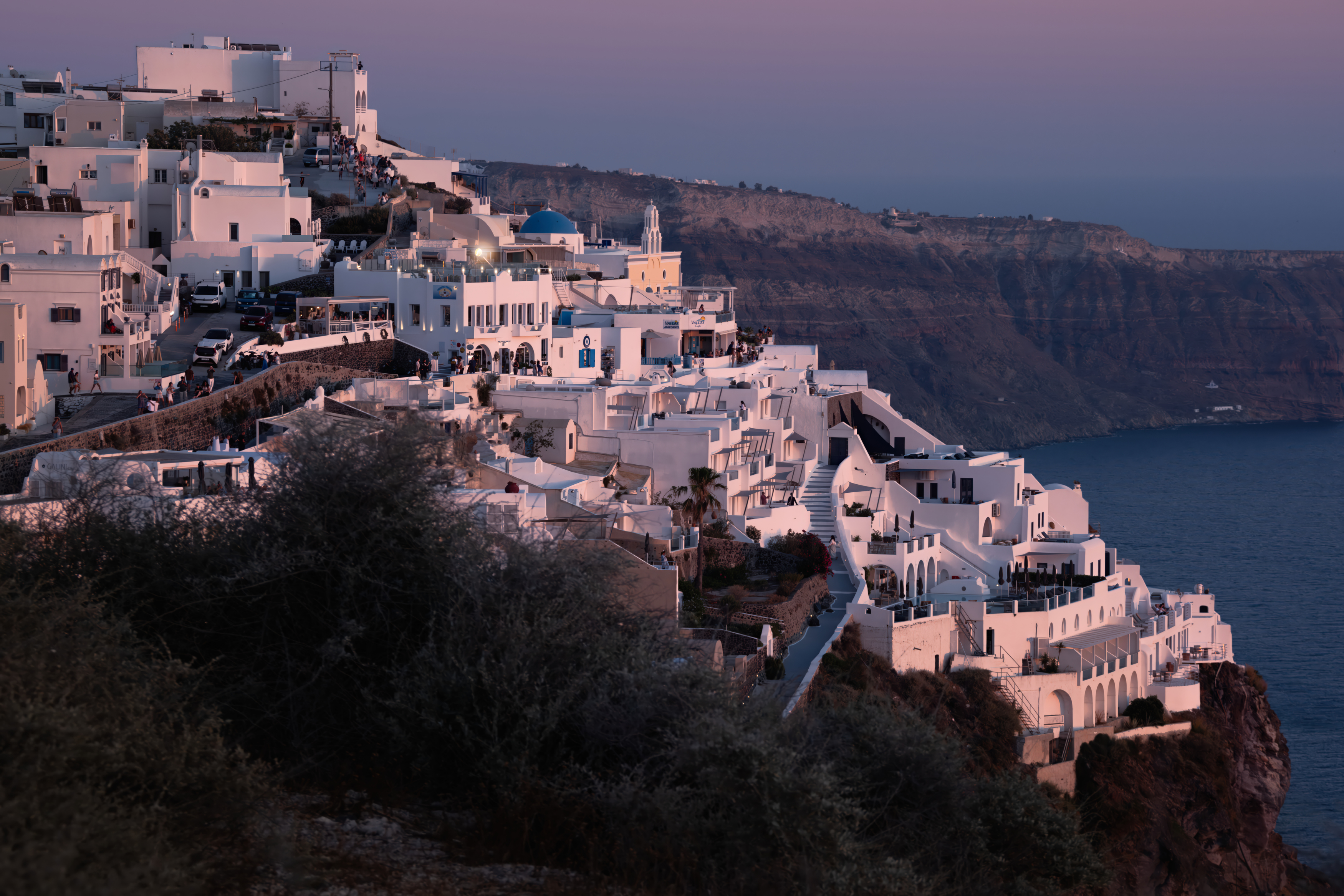#Town #Roof #Evening #Dusk #Mountain Village, Shpek Andrey