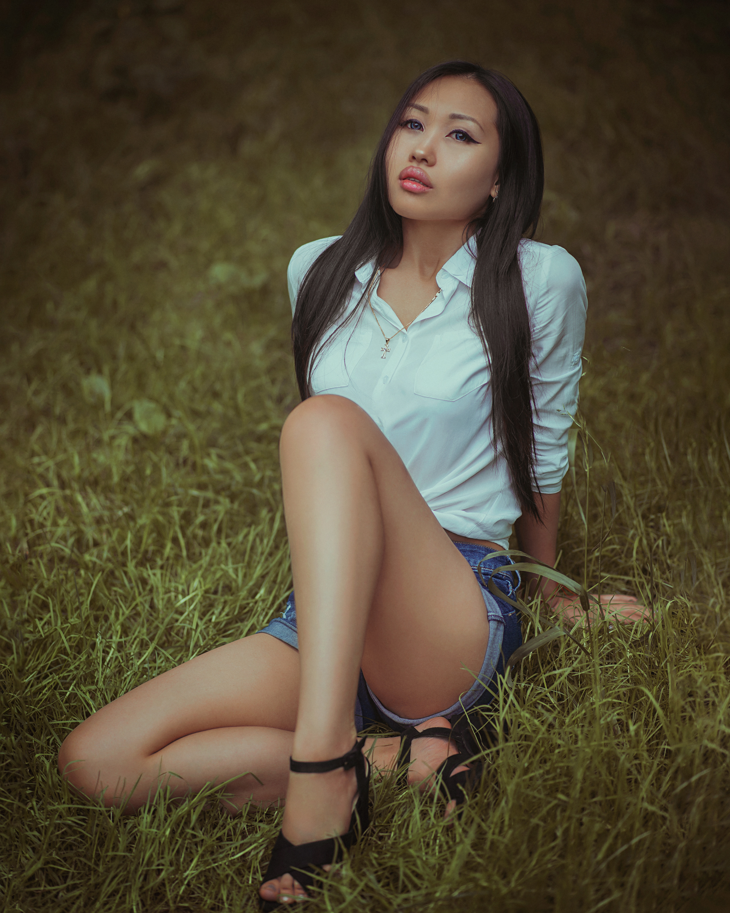 girl, model,hot, studio, portrait, black, light, young, summer, sexy, Frost Stanley