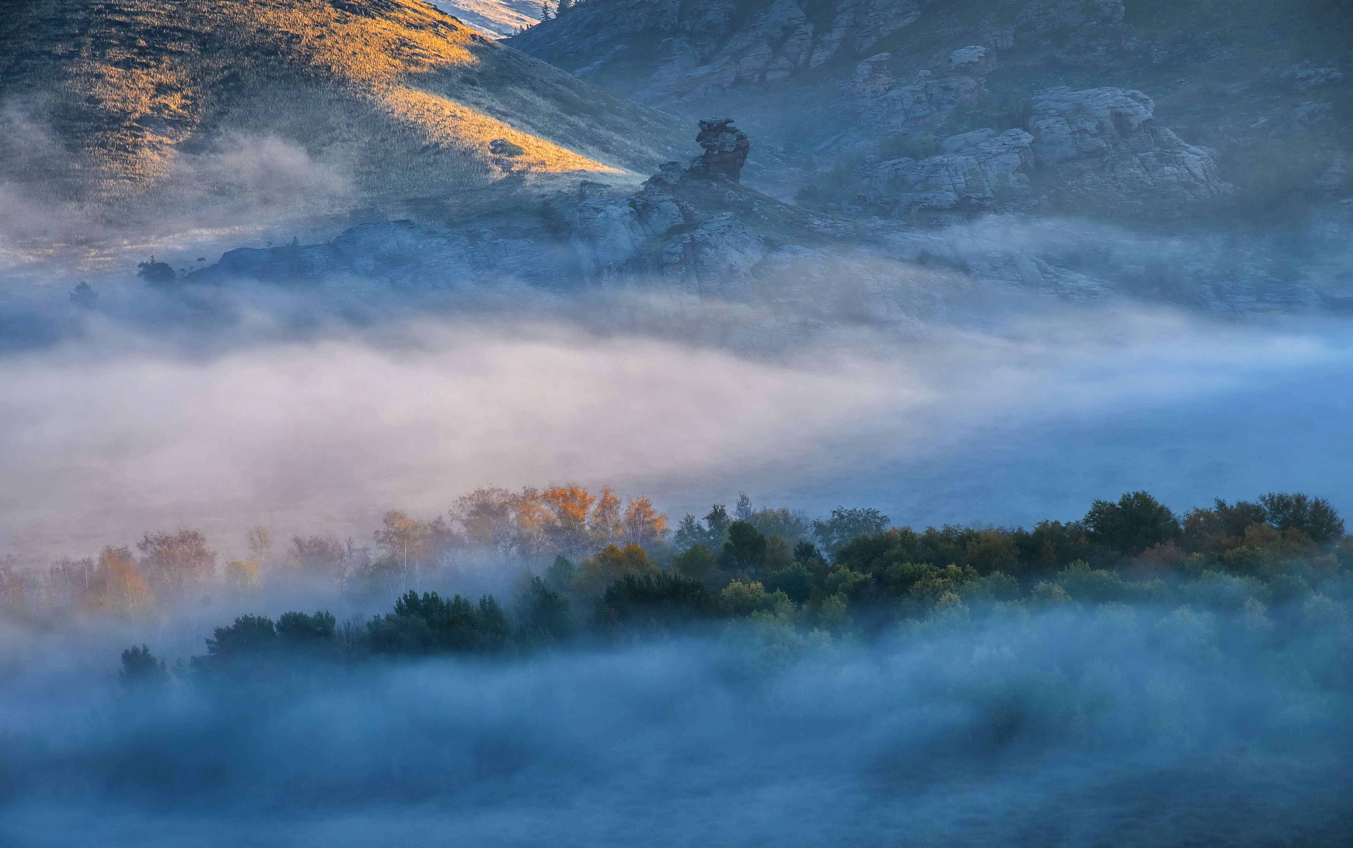 горы кент  каркаралинск, Евгений Дроботенко