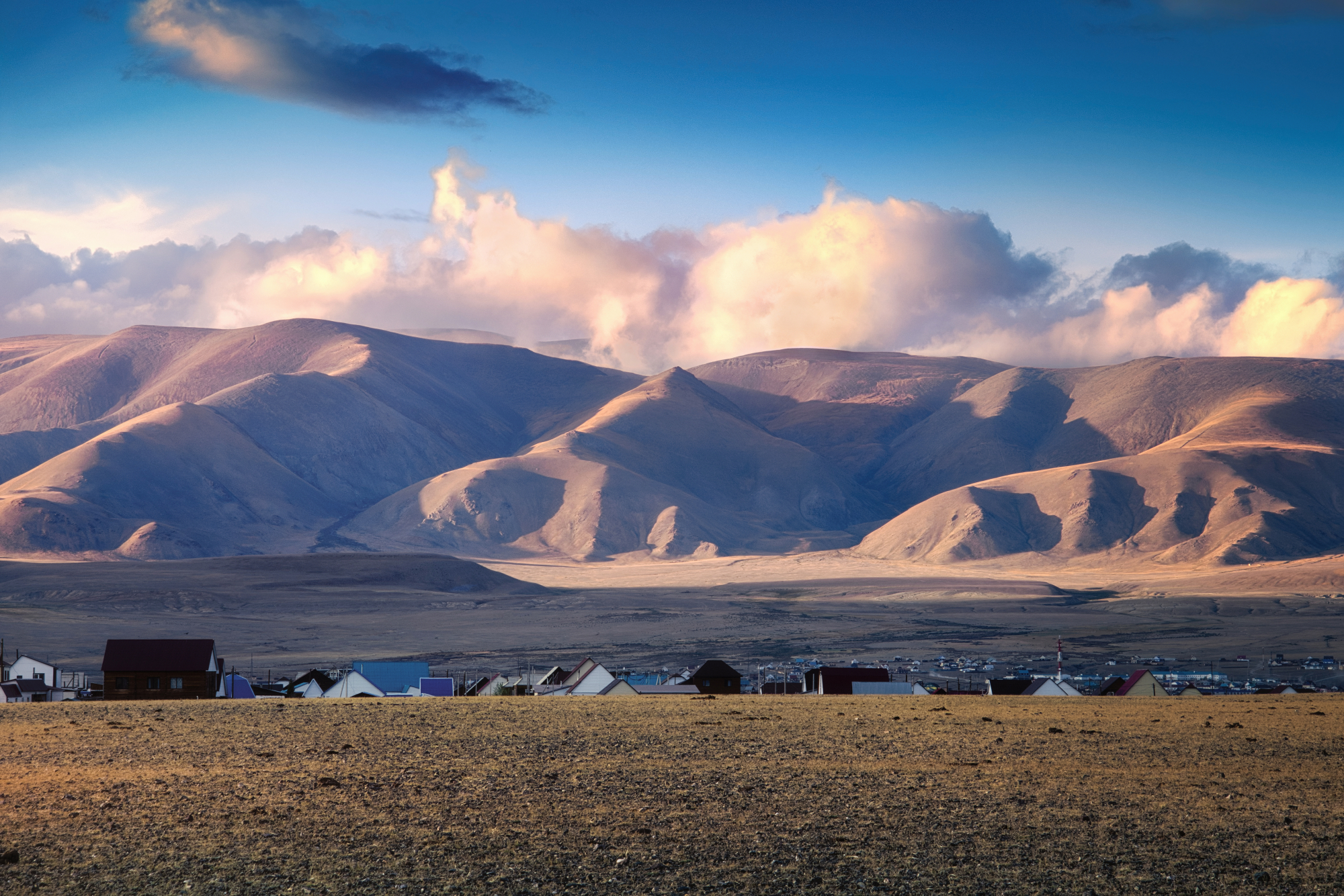 алтай, кош-агач, горы, вечер, природа, nikon, Andrey