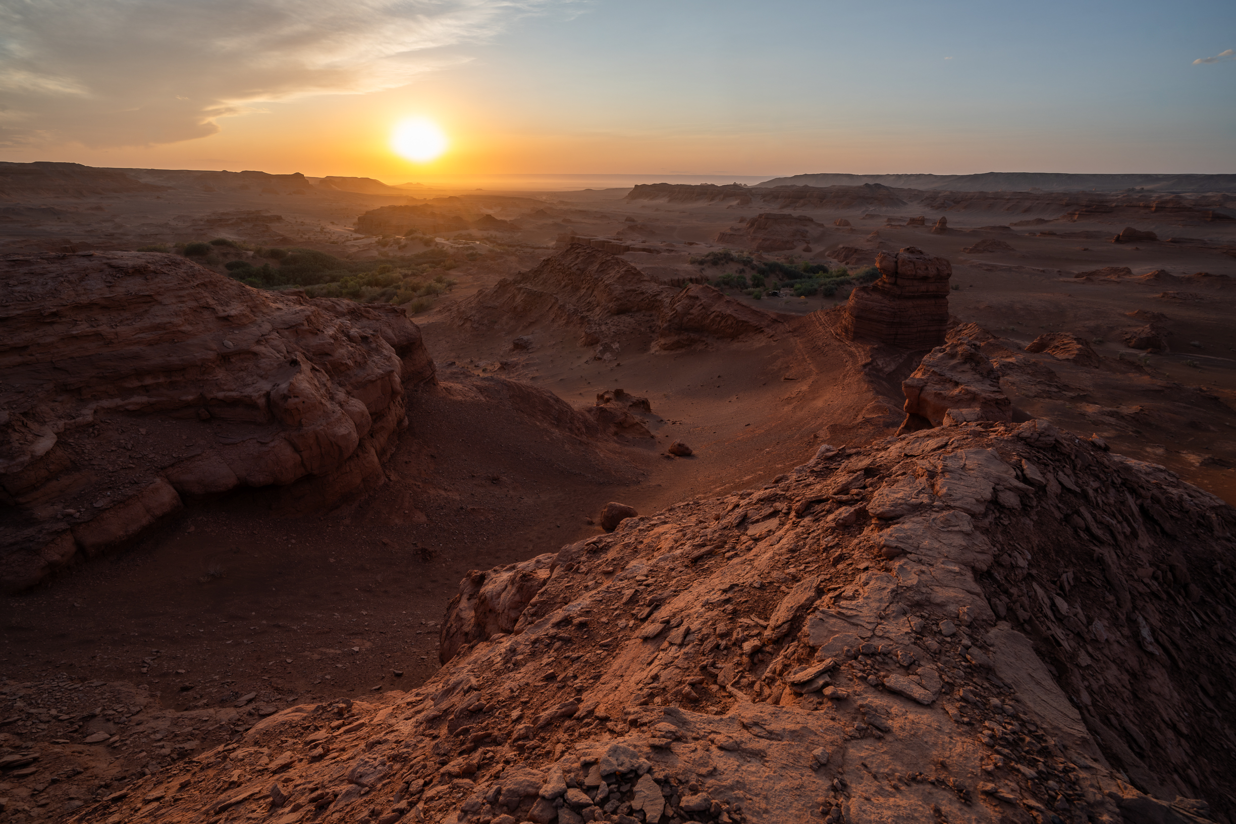 монголия, каньон, закат, восход, рассвет, mongolia, canyon, sunset, sunrise, Баландин Дмитрий