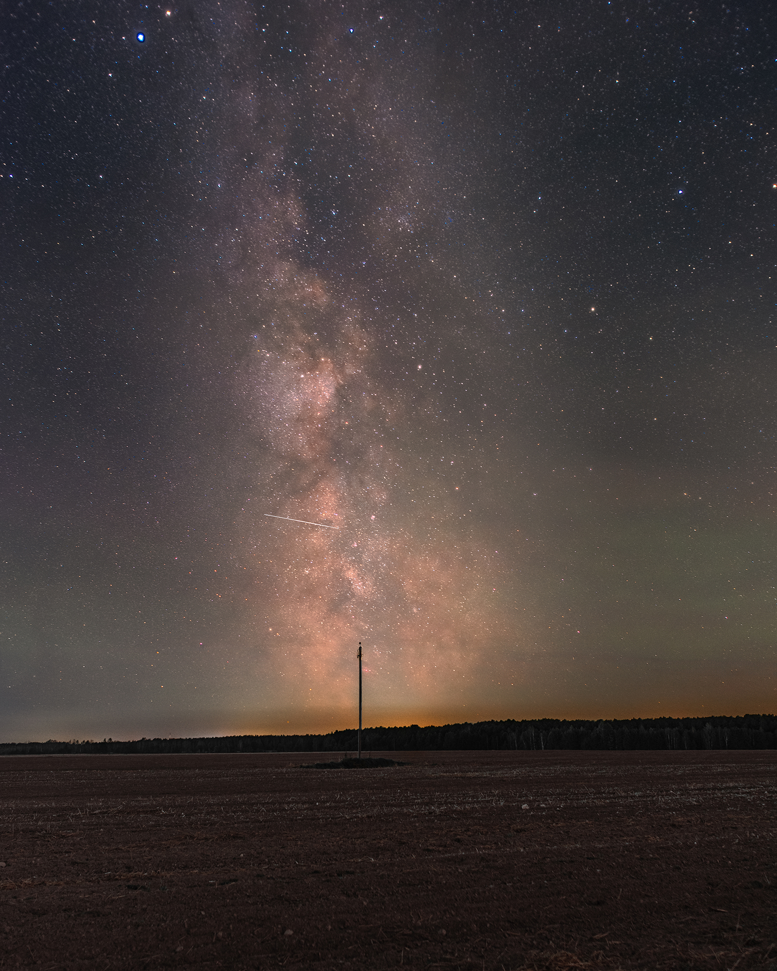 ночь, звезды, Млечный Путь, космос, пейзаж, астро, астропейзаж, Колесенко Иван