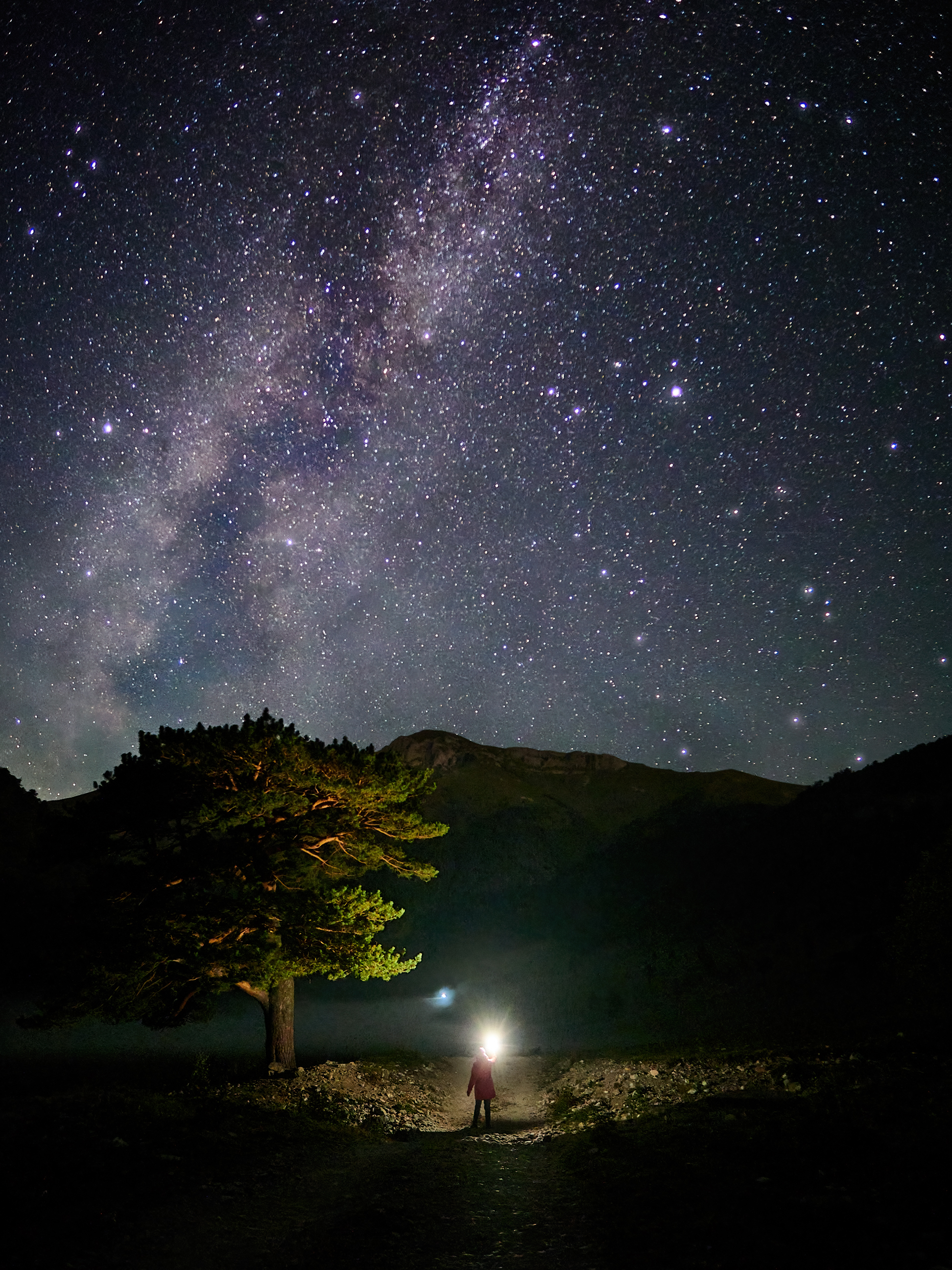 Архыз, ночь, астрофото, Млечный путь, Маруха, Михаил