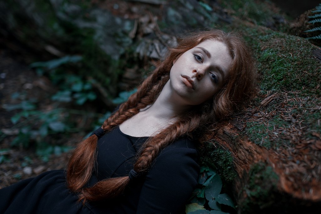 девушка, лес, портрет, sony alpha, a900, 50mm, portrait, popular, beautiful, Daria Slonova