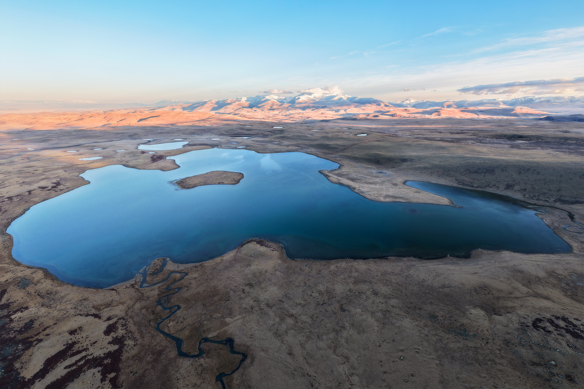 алтай, хребет чихачева, чихачева, рассвет, киндыктыкуль, горный алтай, республика алтай, осень, нарын-гол, Телешов Александр