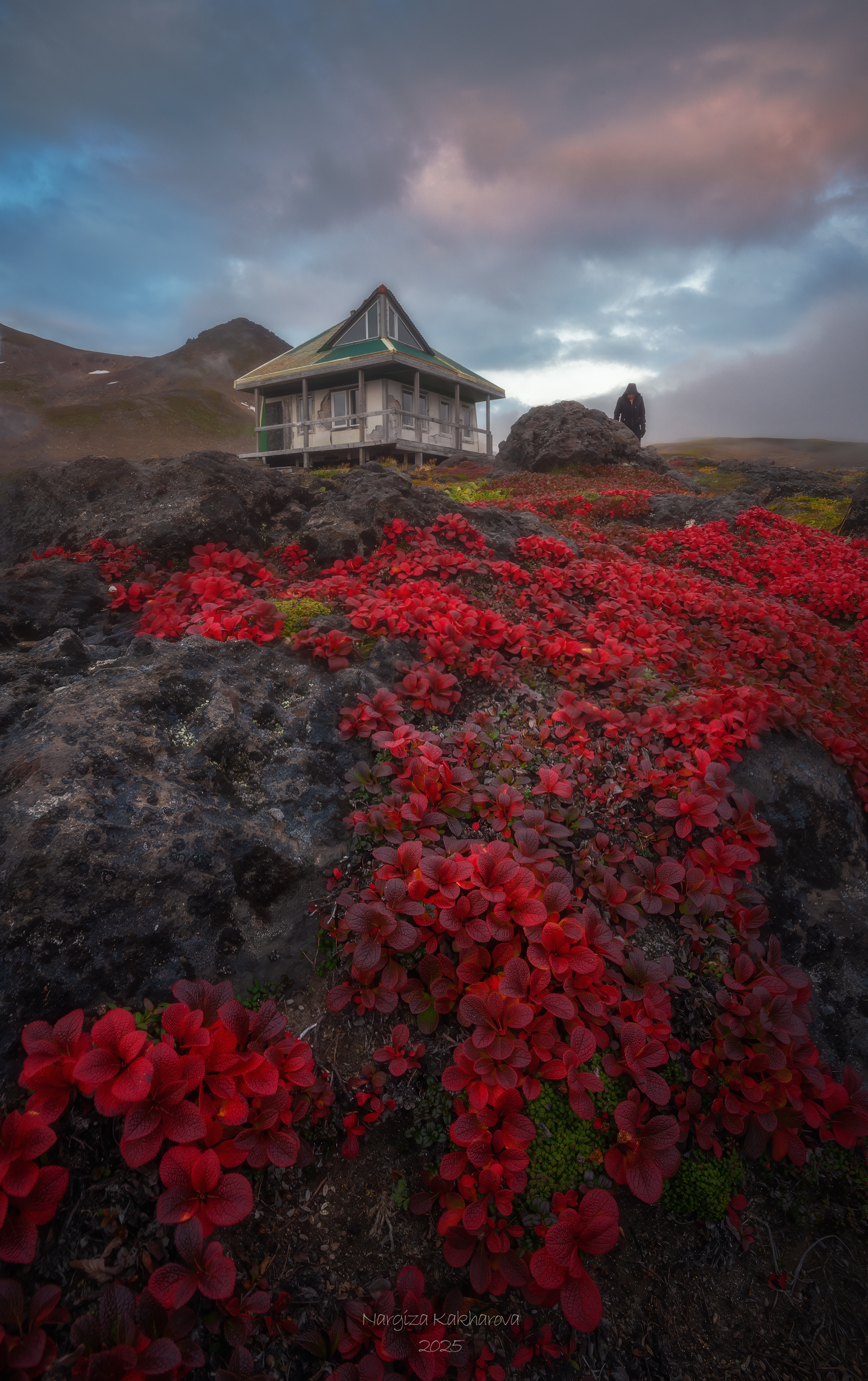 камчатка, осень, облака, Nargiza Kakharova