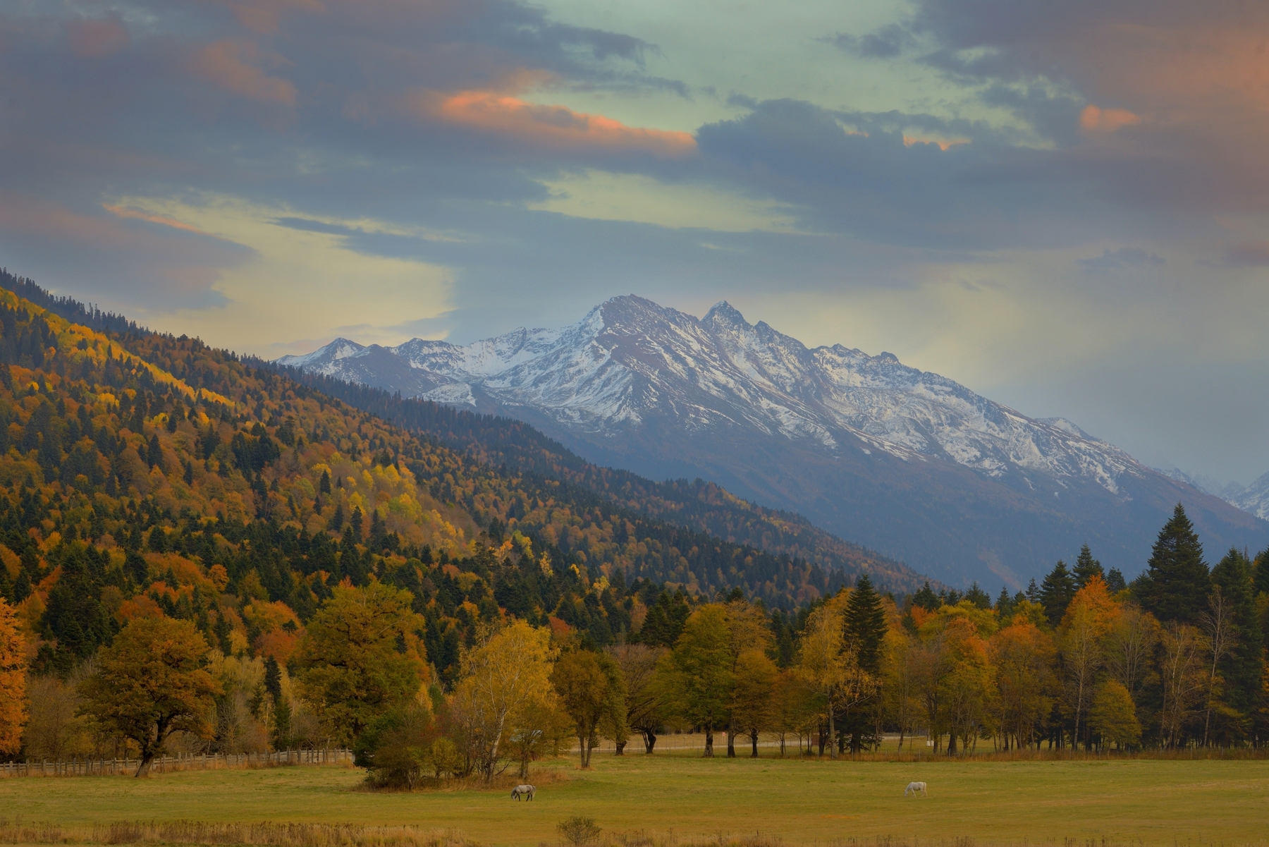 горы осень кавказ карапырь, Александр Жарников