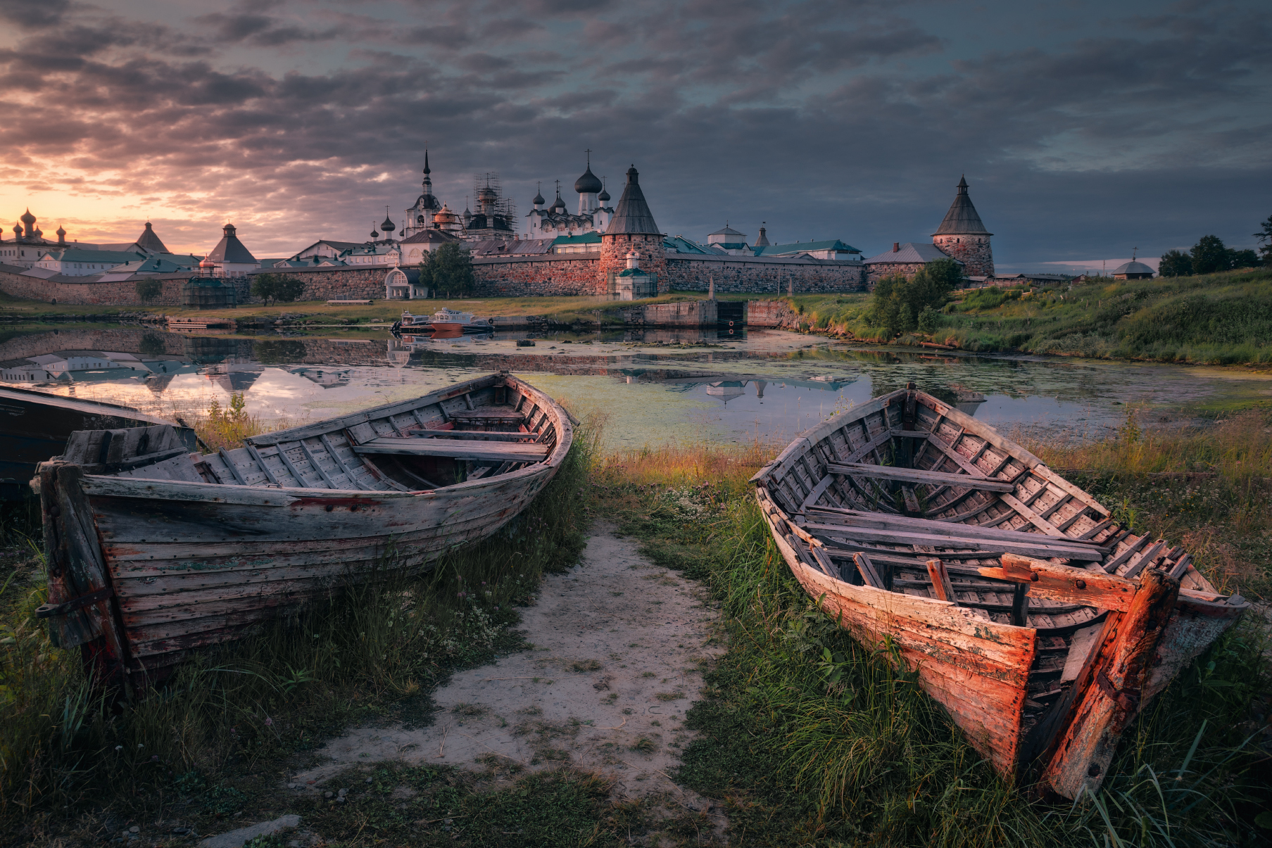 Соловки Соловецкий_монастырь белые_ночи Архангельская_область Белое_море, Шишкин Дмитрий