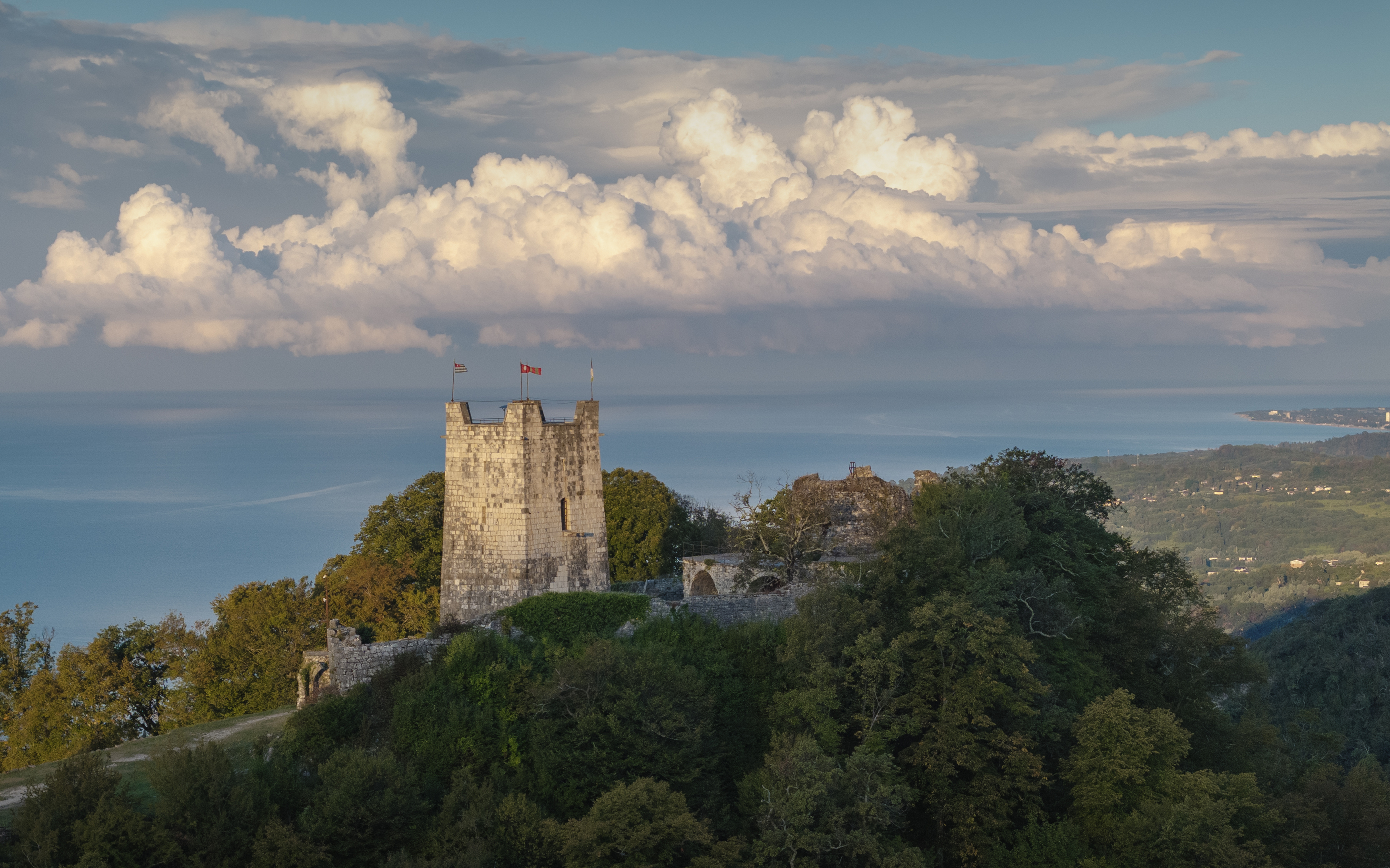 крепость, анакопия, новый афон, абхазия, анакопийская крепость, Игорь Юркин