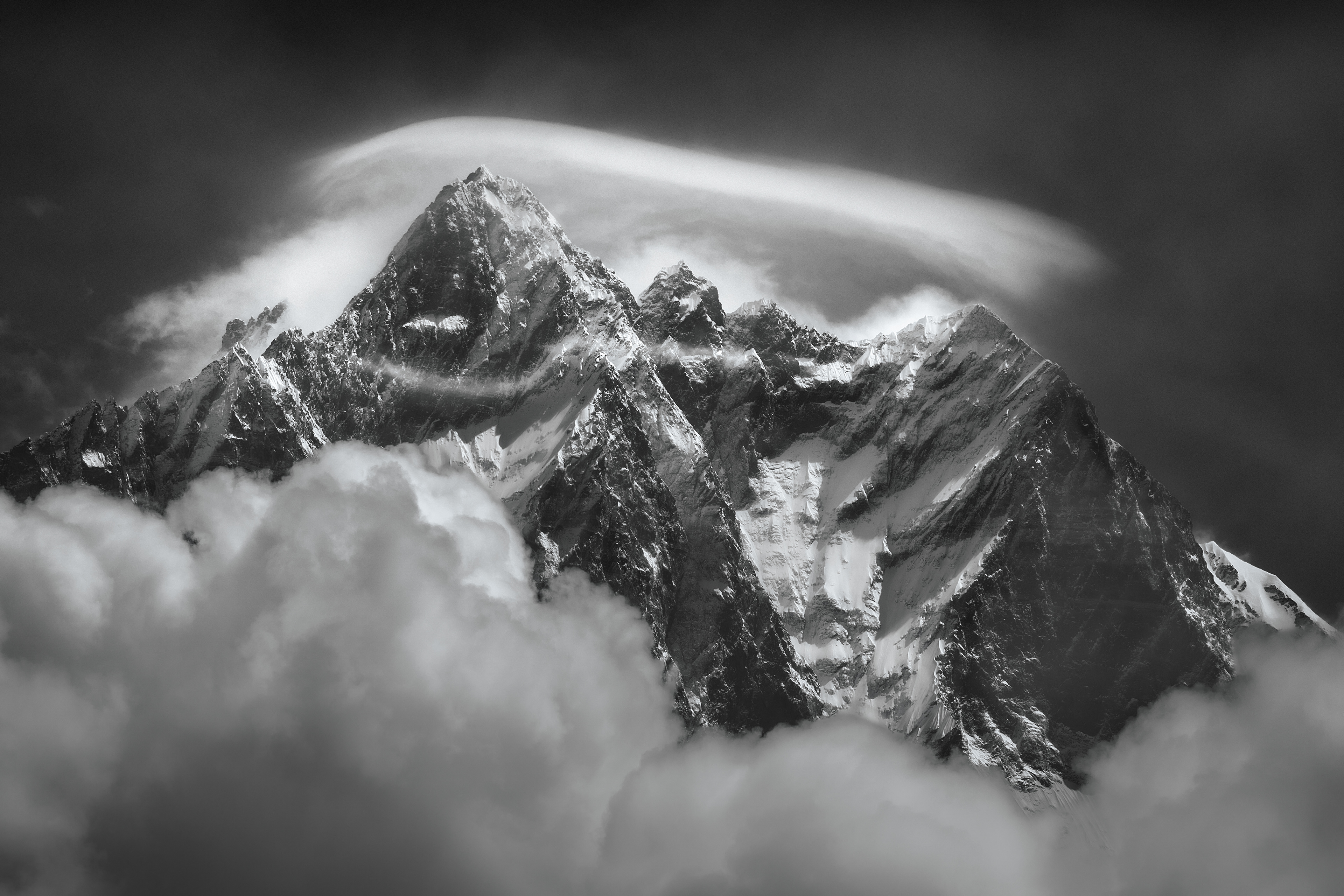 лхотсе, эверест, гималаи, непал, горы, Купчиков Илья