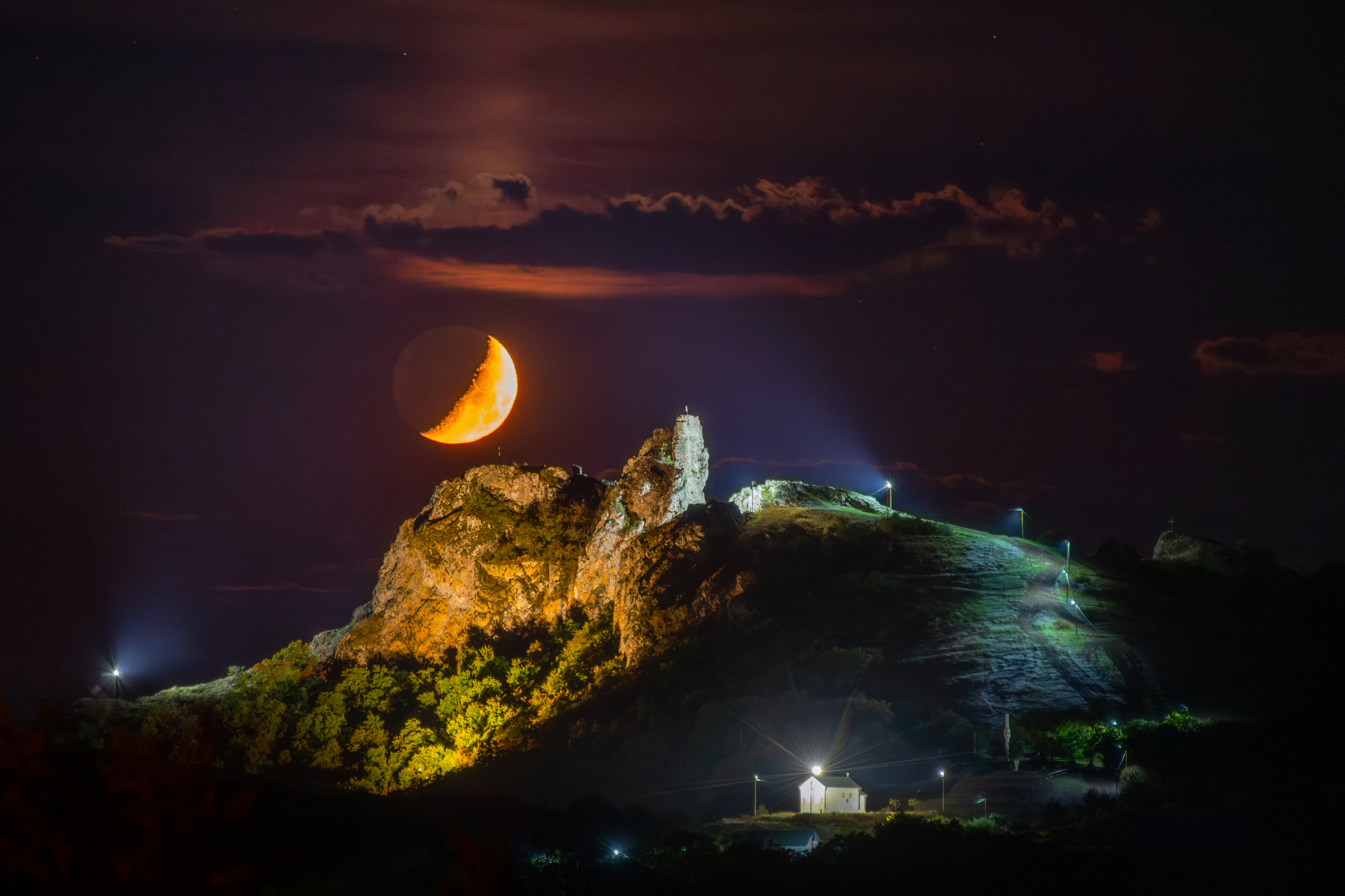 #landscape, #moon, Saba Gloveli