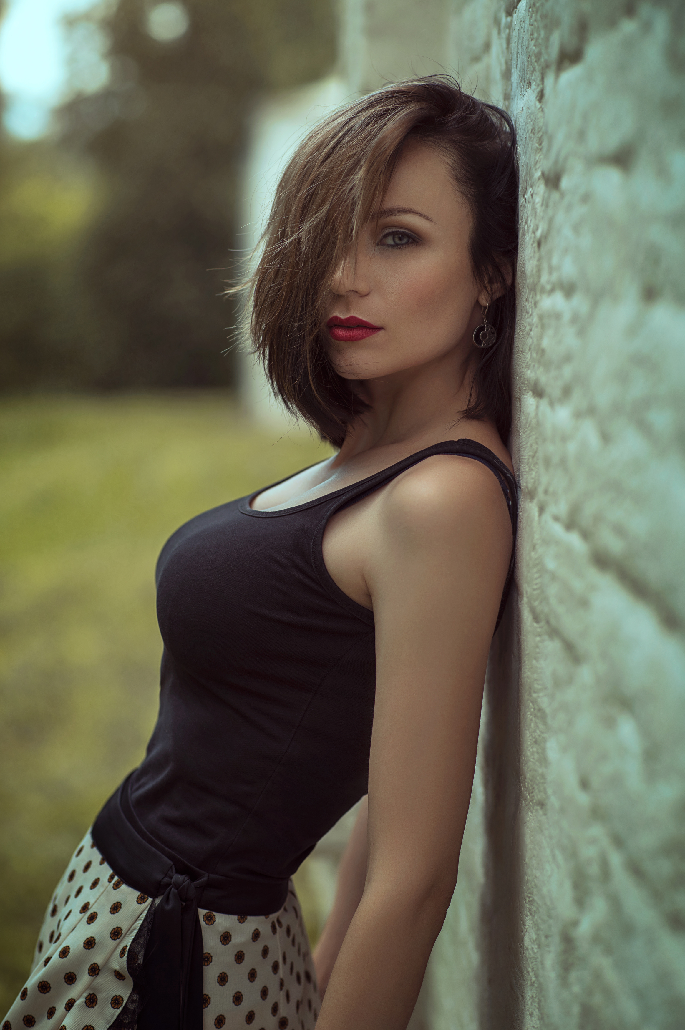 girl, model,hot, studio, portrait, black, light, young, summer, sexy, Frost Stanley