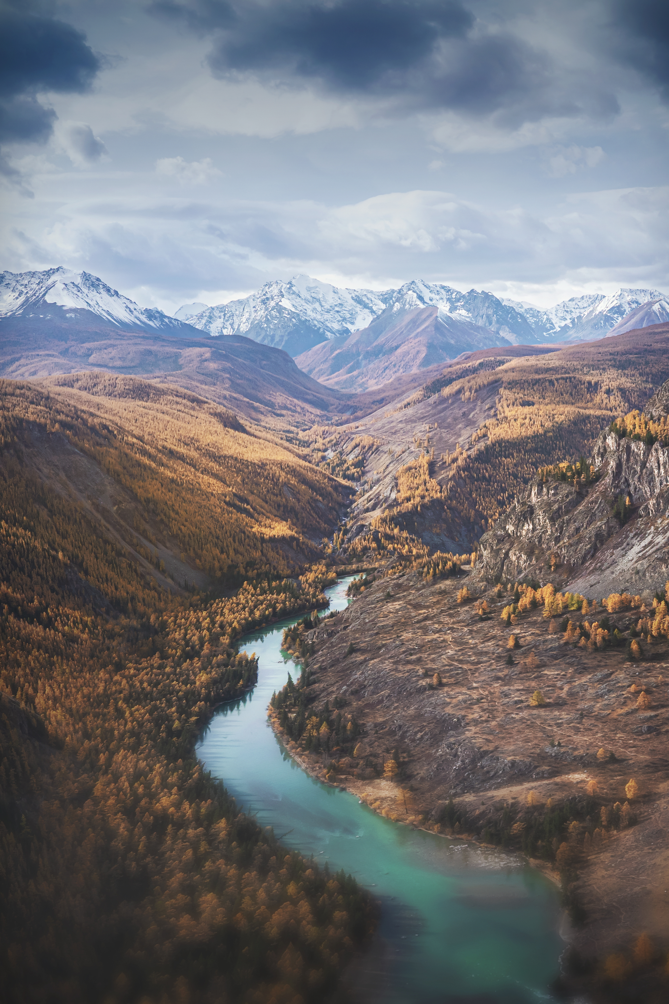 алтай, осень, курай, река, горы, mountains, landscape, пейзаж, россия, природа,, Владимир Разгуляев