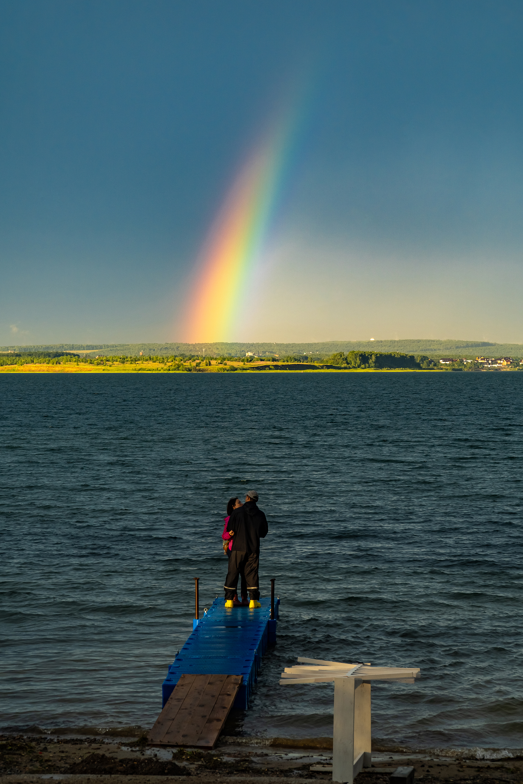 иркутск, ангара, радуга, Тильпунов Михаил