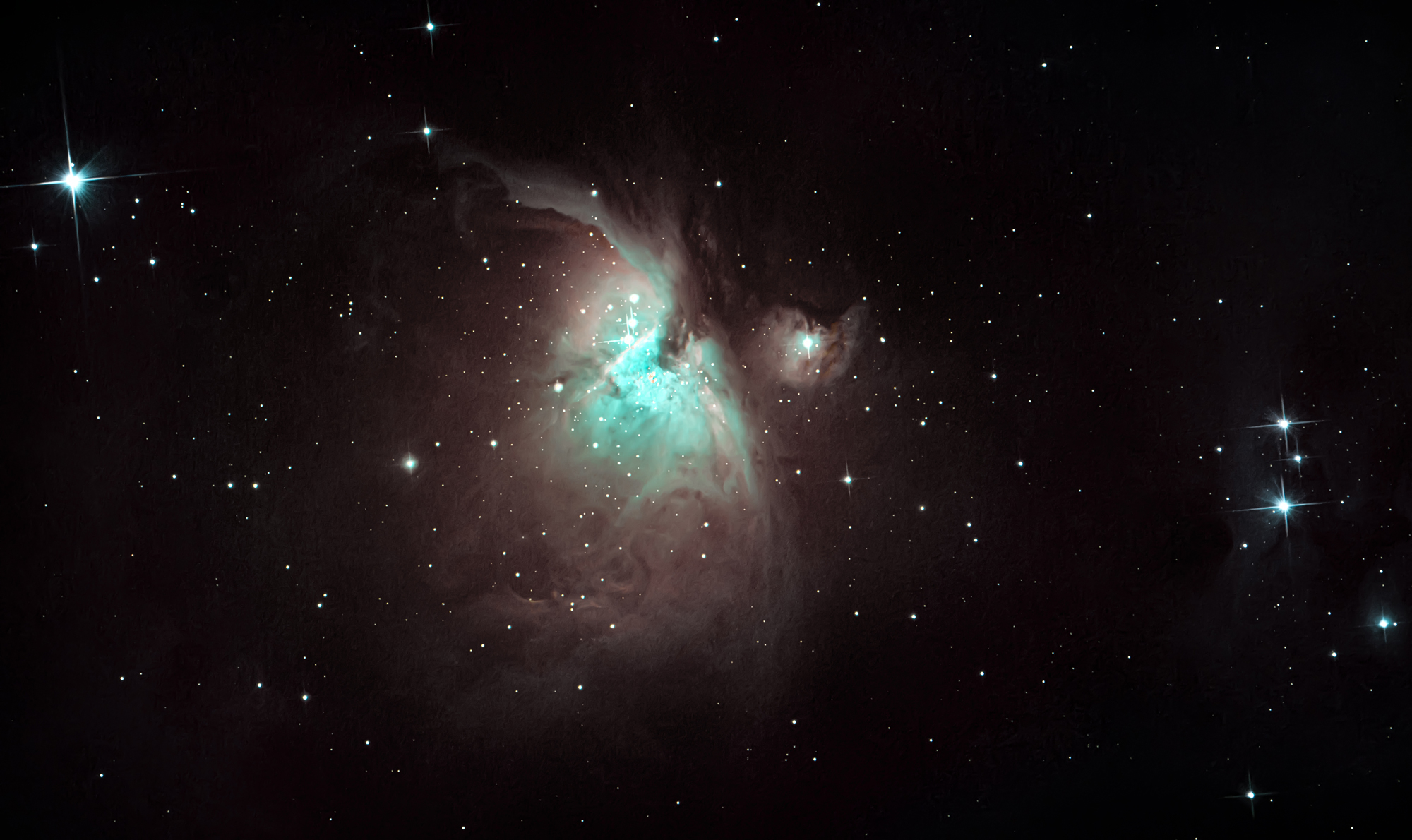 туманность, орион, звёзды, космос, Вячеслав Мельников