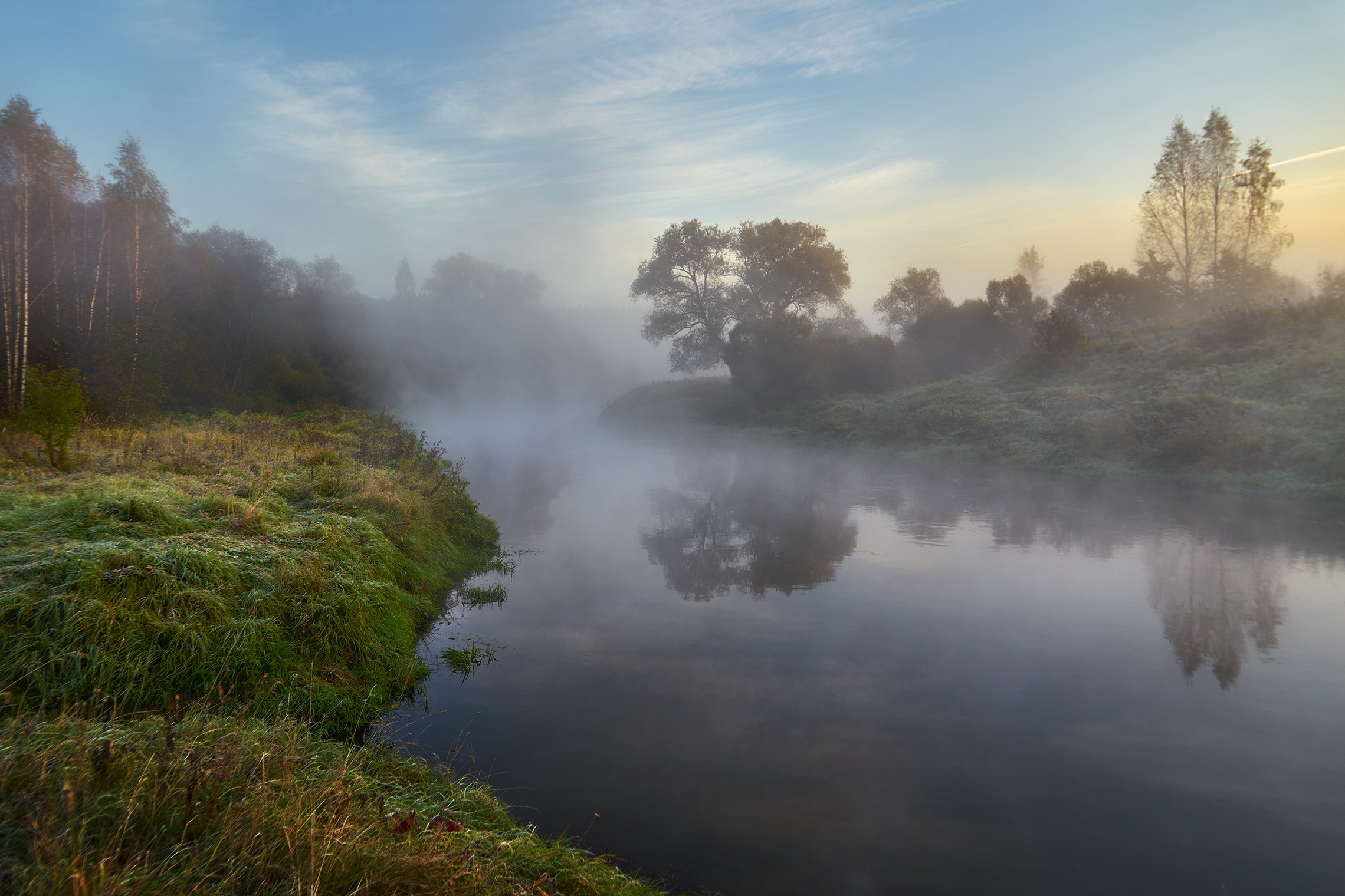река истра, осень, Медведев Александр