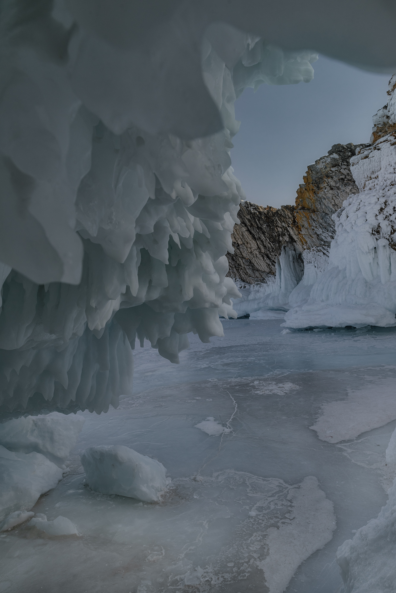 Лёд Байкал зима,  Мария