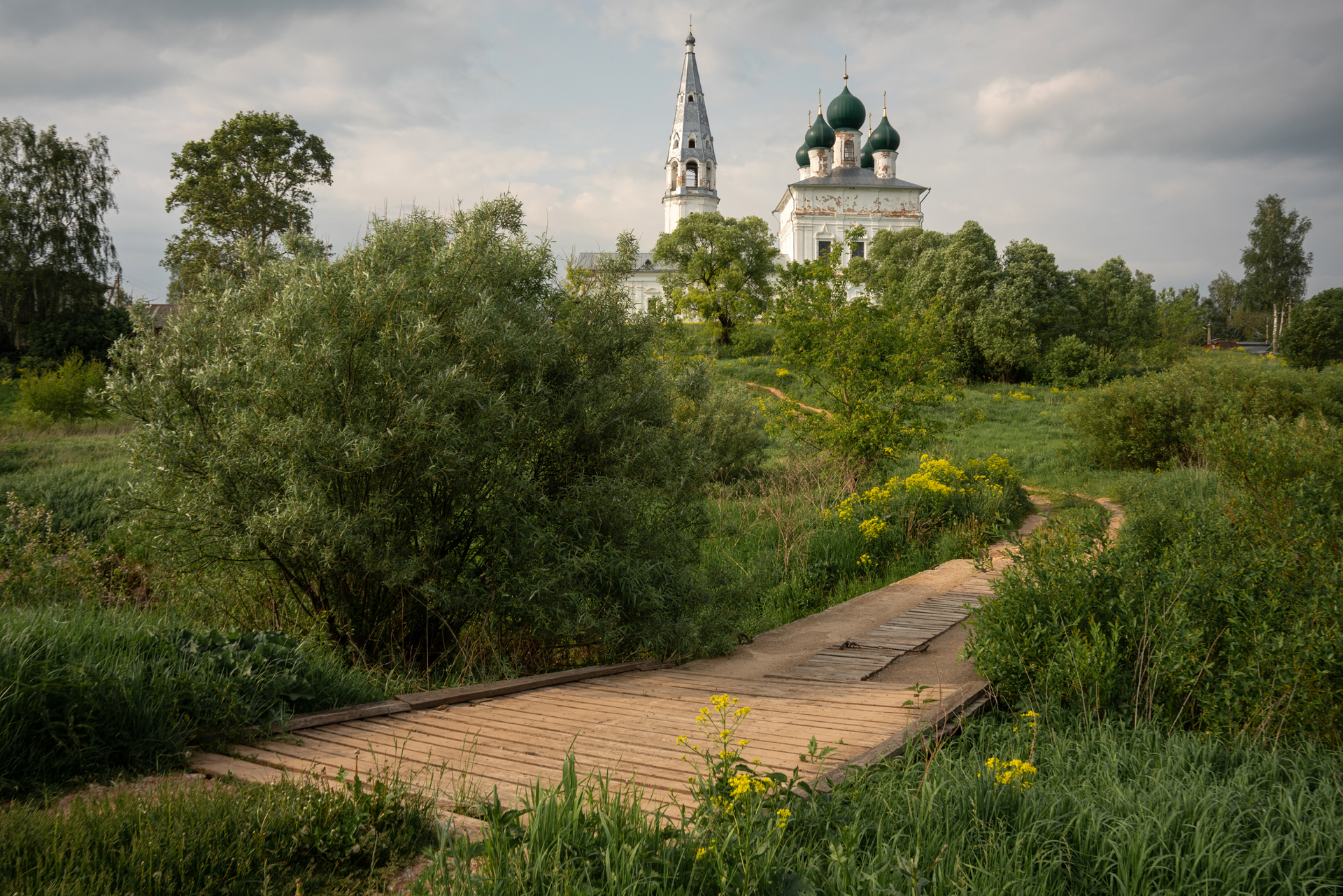 золотое кольцо, русский, пейзаж, пастораль, ивановское, москва, Александр Нерозя
