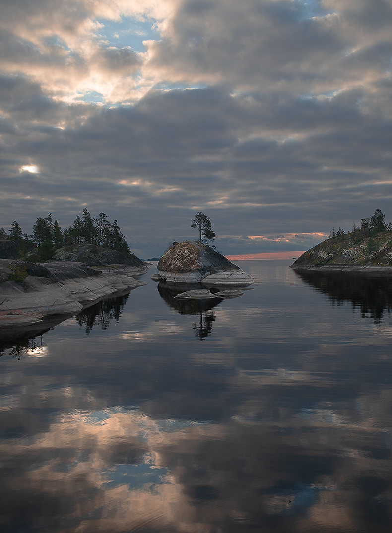 карелия, ладожское озеро, ладожские шхеры, осень., Сергей Захаров.
