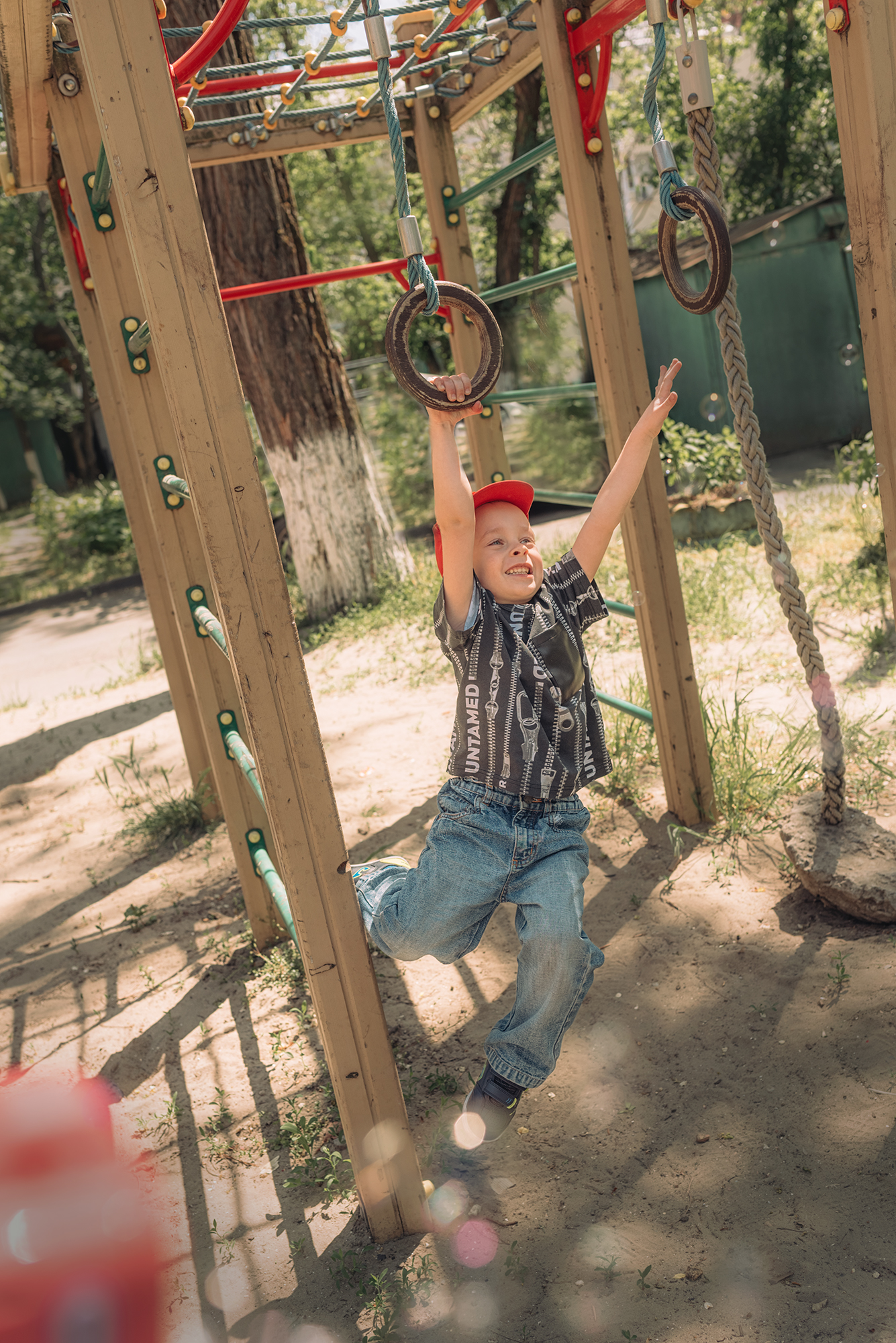 детская площадка лето,  Мария