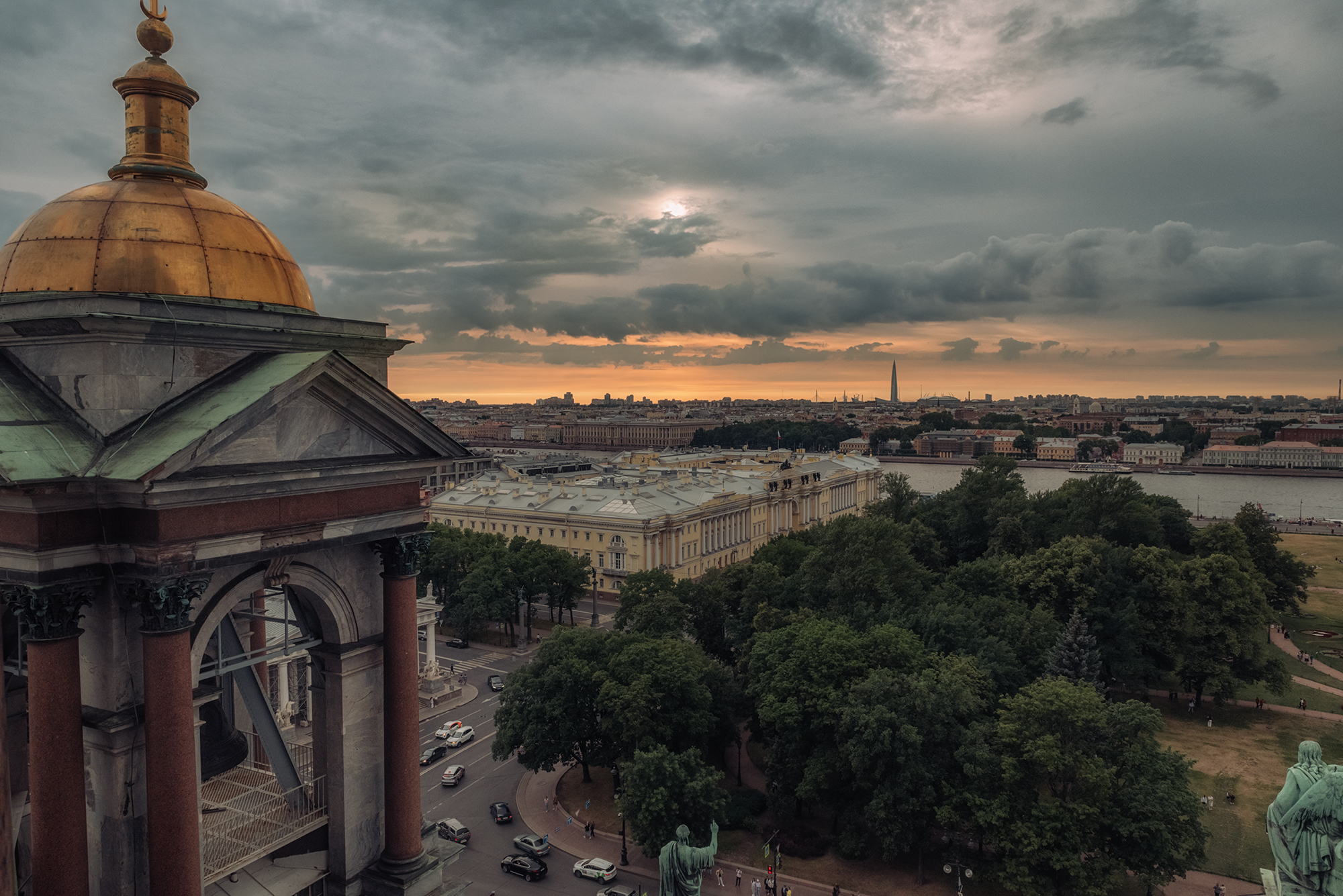 Исаакиевский собо закат,  Мария